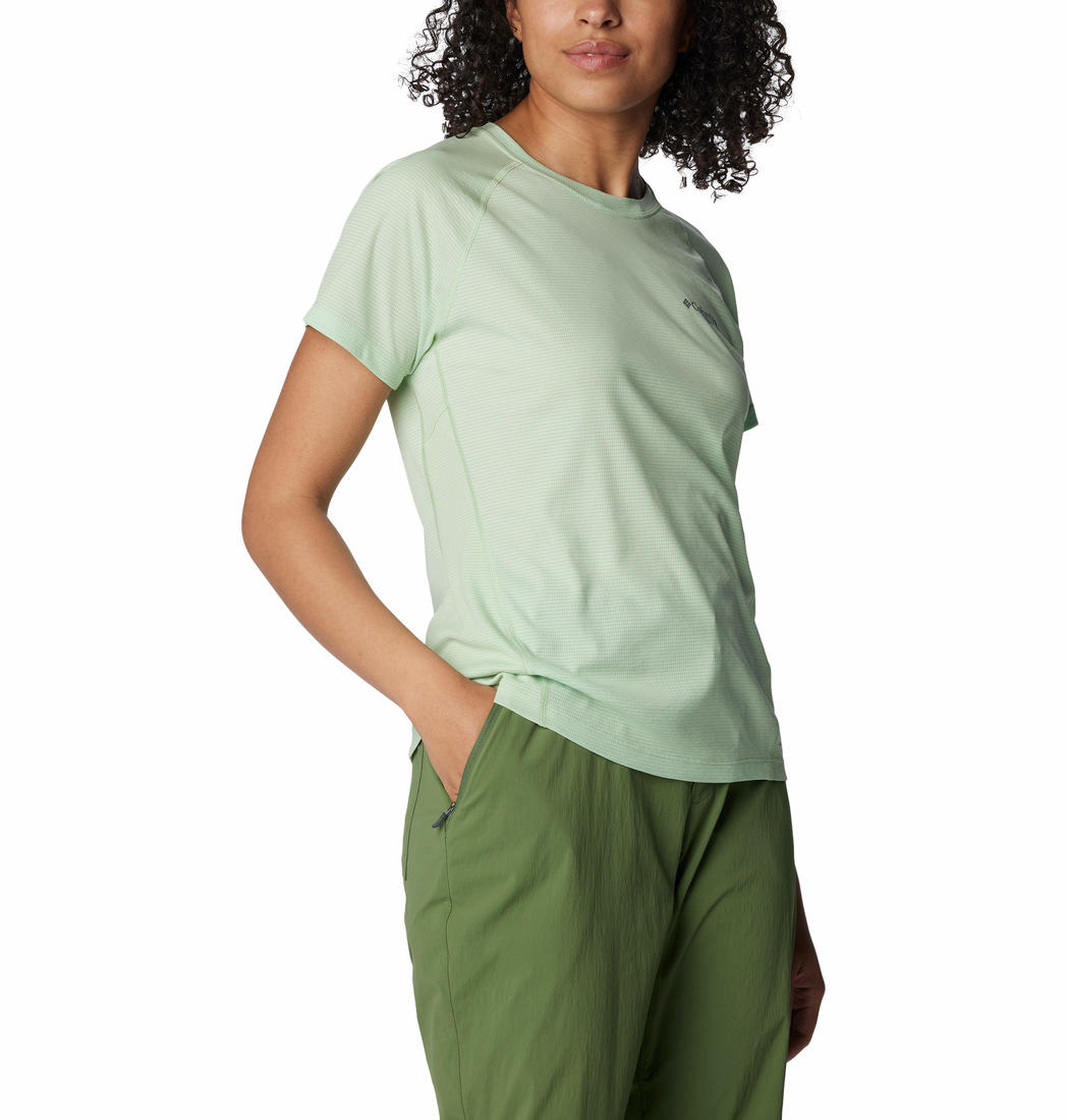 Columbia Women Green Columbia Women Cirque River Short Sleeve T-Shirt