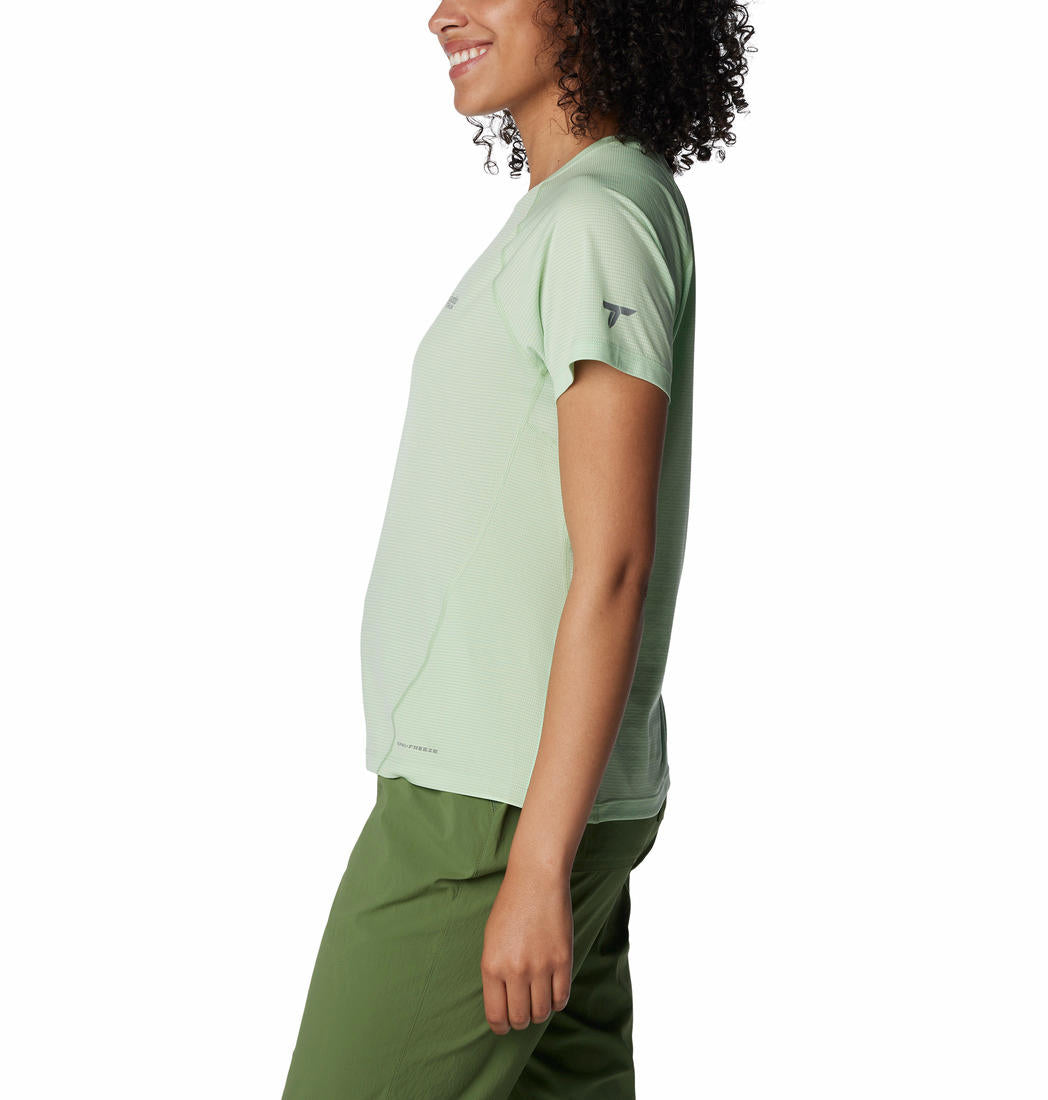 Columbia Women Green Columbia Women Cirque River Short Sleeve T-Shirt