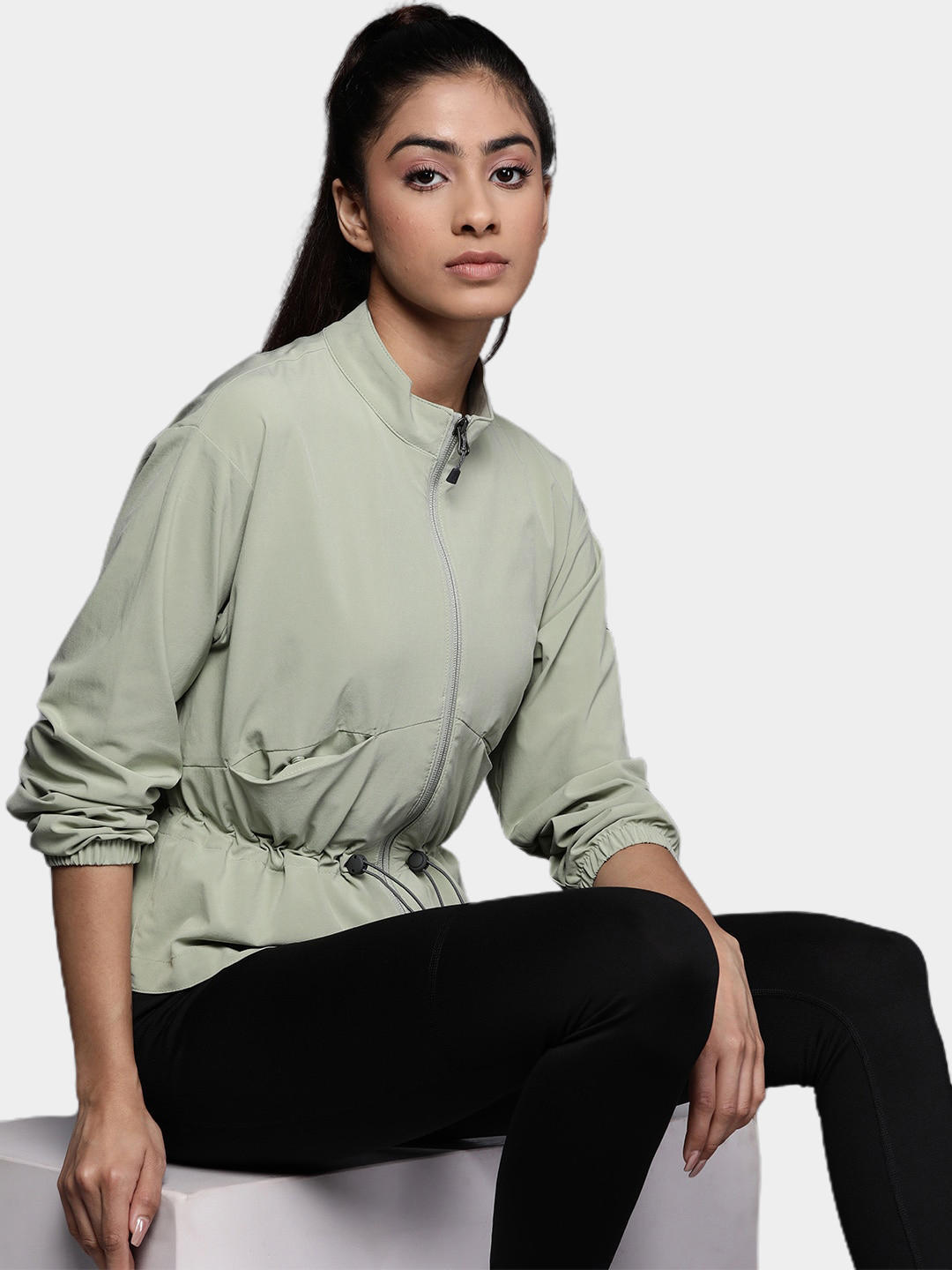 Columbia Women Green Boundless Beauty Full Zip Shirts