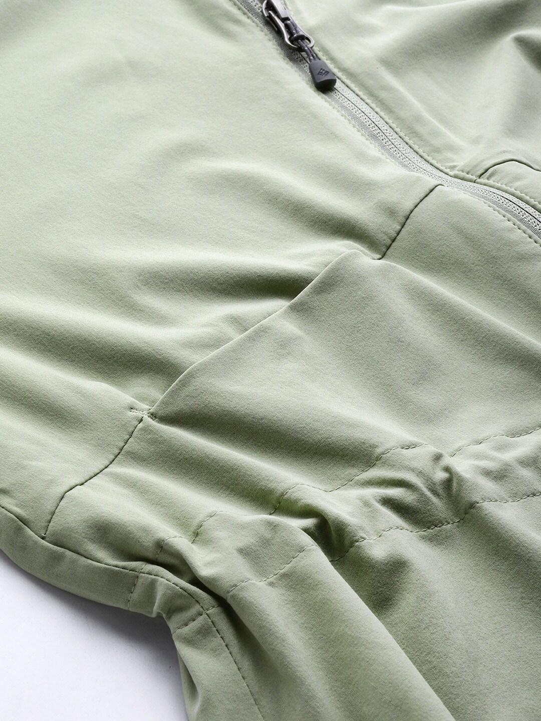 Columbia Women Green Boundless Beauty Full Zip Shirts