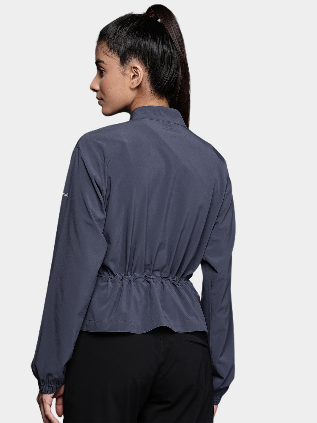 Columbia Women Blue Boundless Beauty Full Zip Shirts