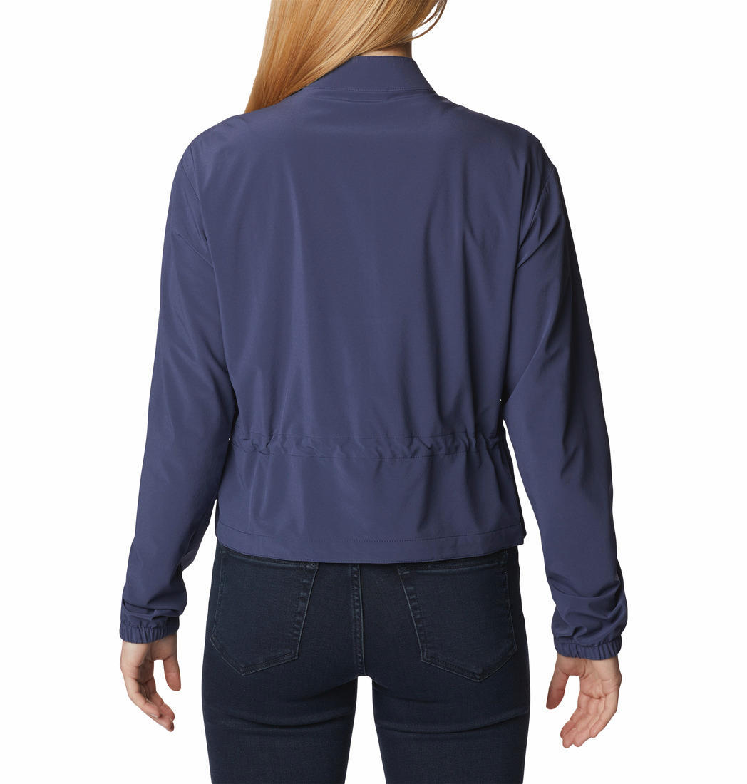 Columbia Women Blue Boundless Beauty Full Zip Shirts