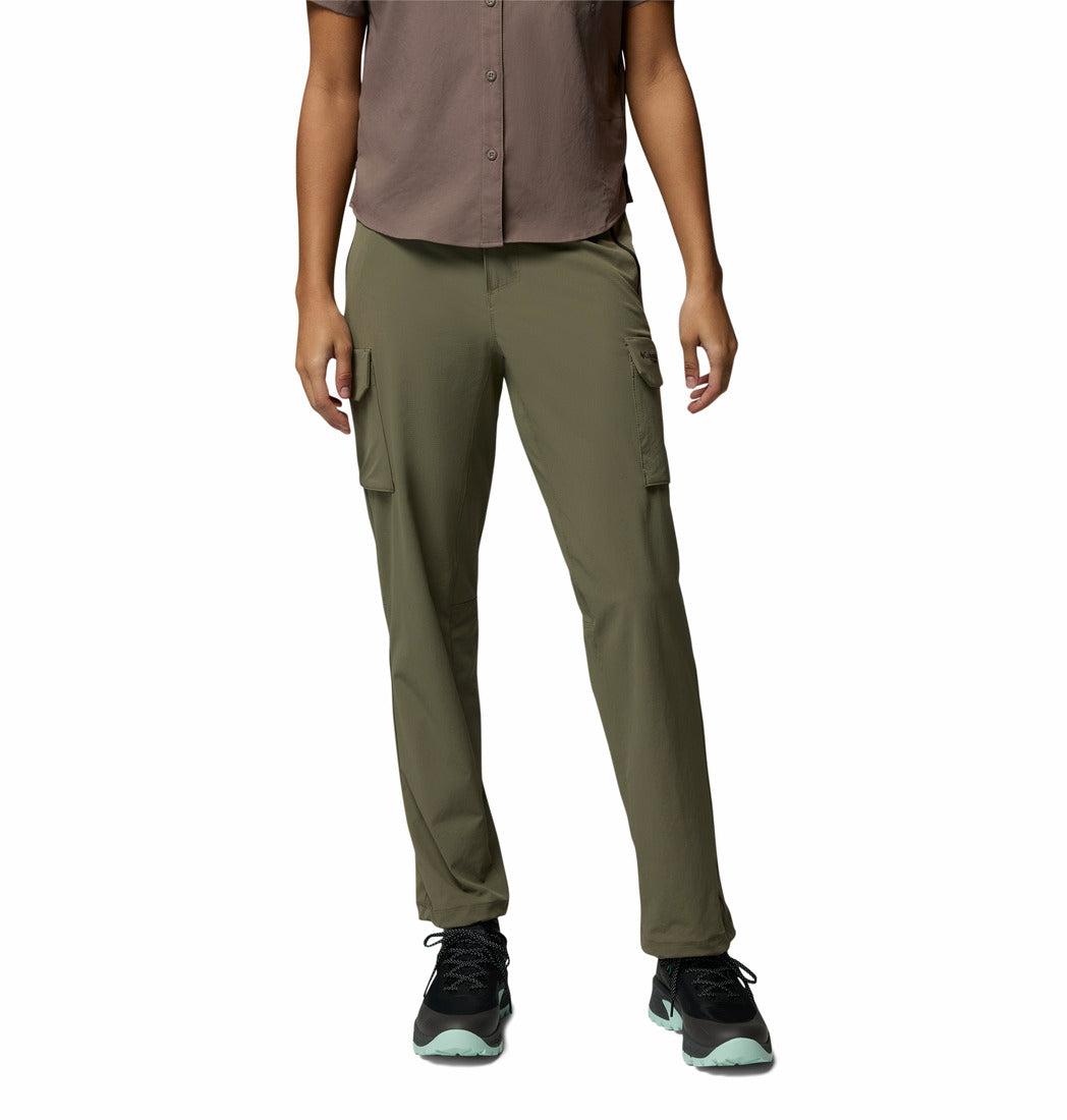 Columbia Women's Olive Green Omni-Shade Silver Ridge Elite Hiking Pants