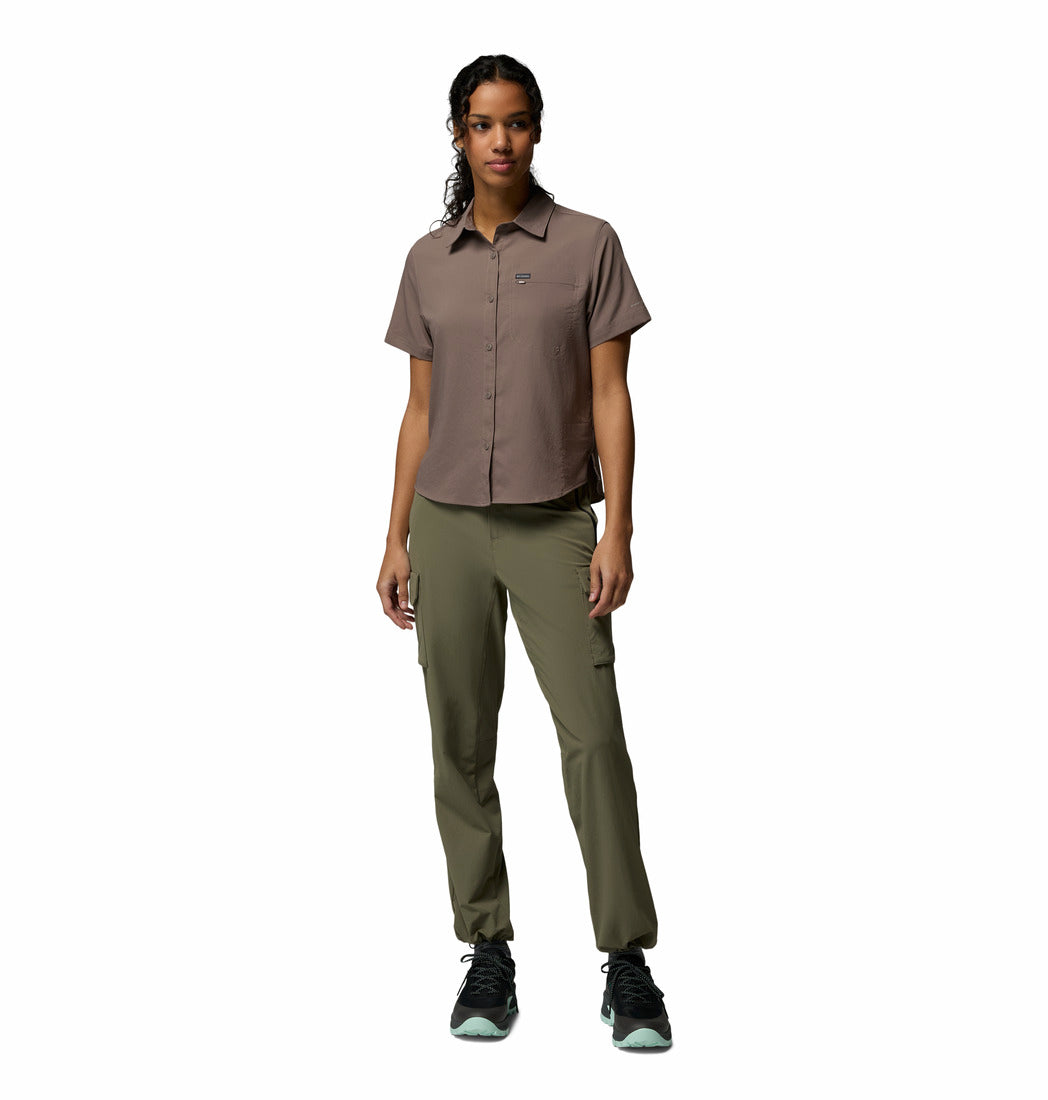Columbia Women's Olive Green Omni-Shade Silver Ridge Elite Hiking Pants