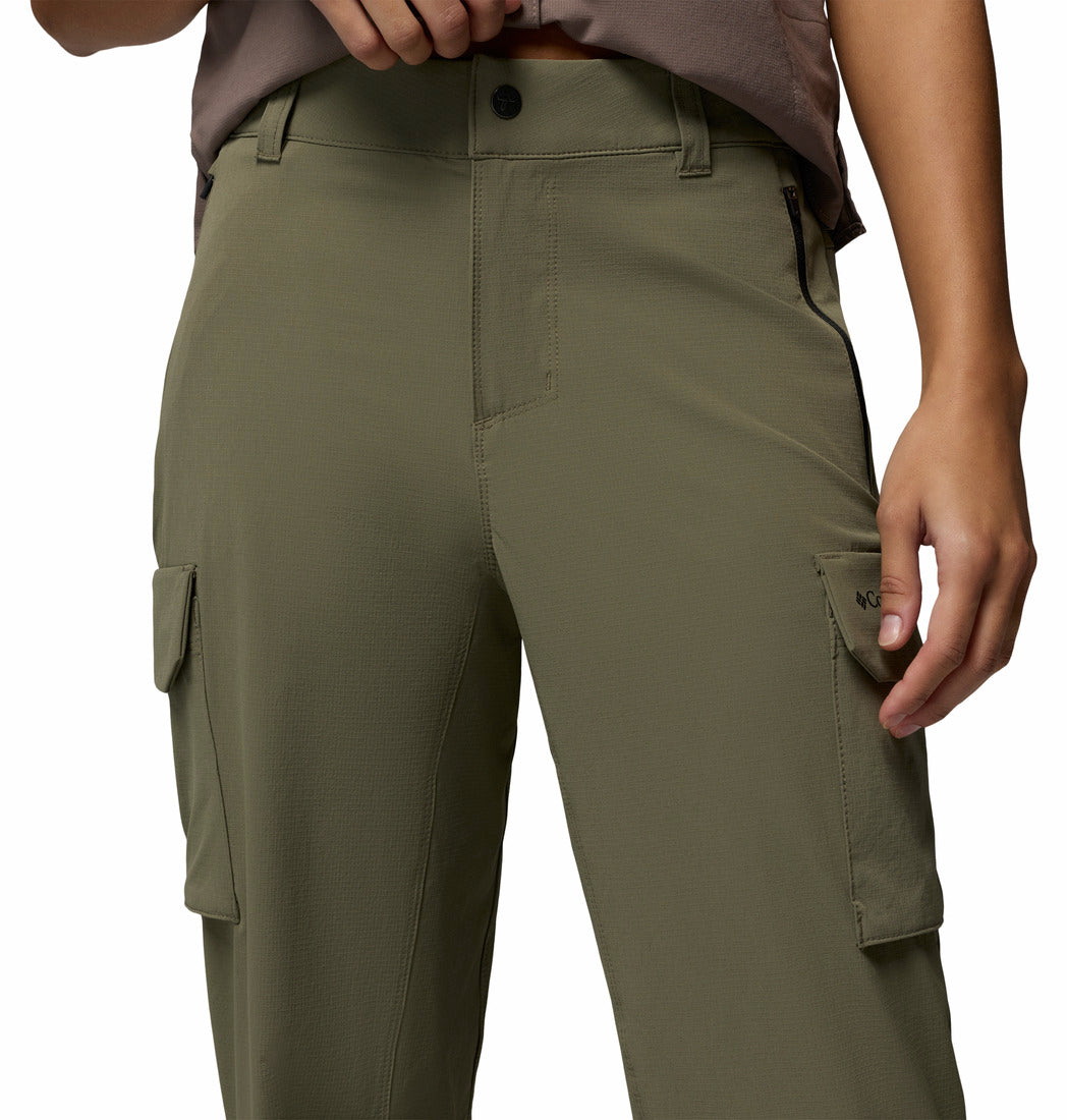 Columbia Women's Olive Green Omni-Shade Silver Ridge Elite Hiking Pants