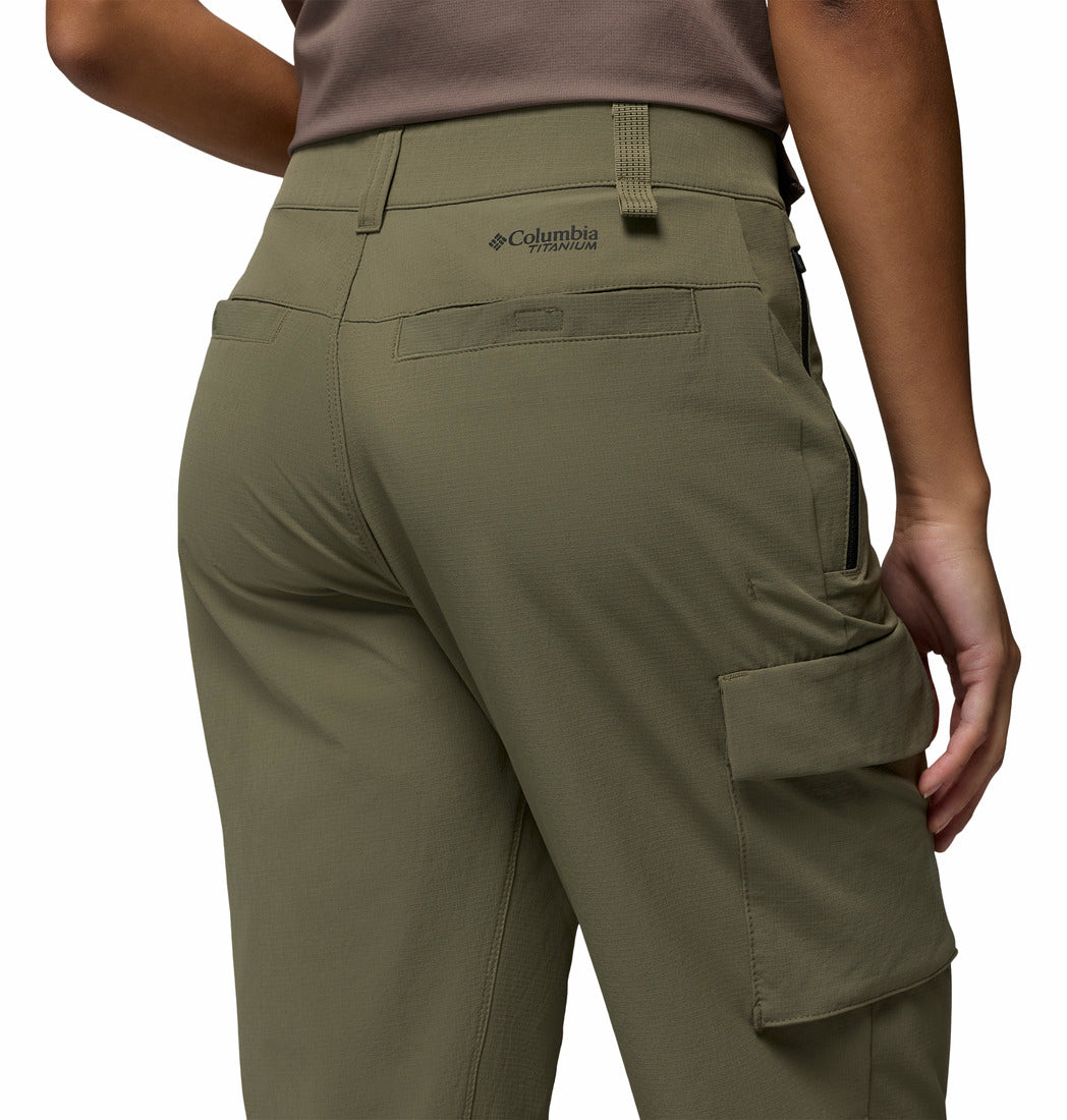 Columbia Women's Olive Green Omni-Shade Silver Ridge Elite Hiking Pants