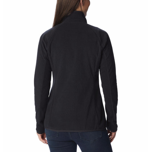 Columbia Women Black Outdoor Tracks Full Zip II
