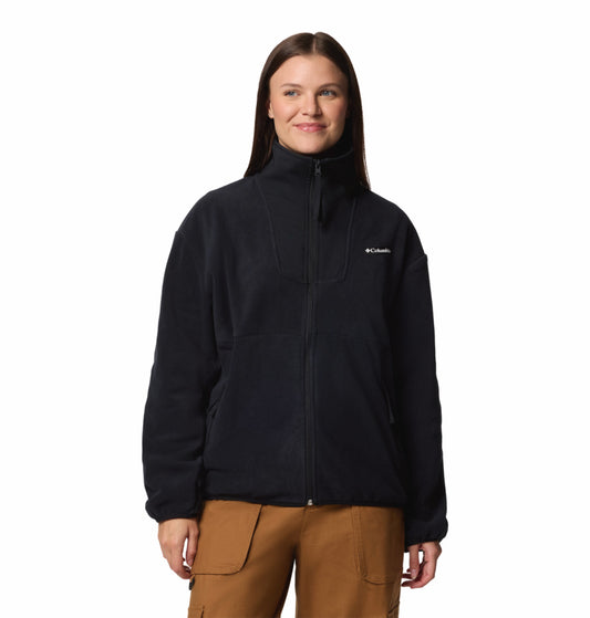 Columbia Women Black Sequoia Grove Fleece Jacket