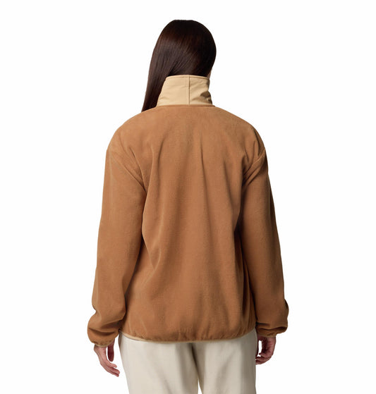 Columbia Women Brown Sequoia Grove Full Zip Fleece
