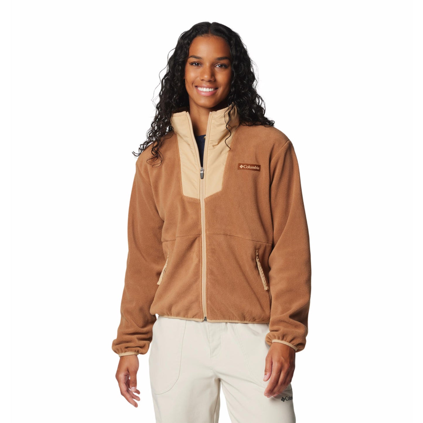 Columbia Womens Brown Sequoia Grove Full Zip Fleece