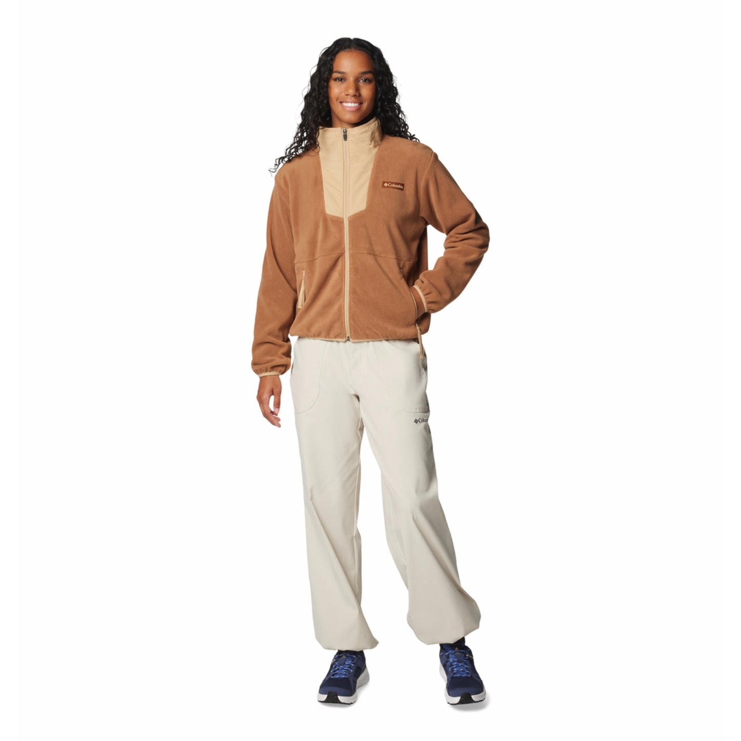 Columbia Womens Brown Sequoia Grove Full Zip Fleece
