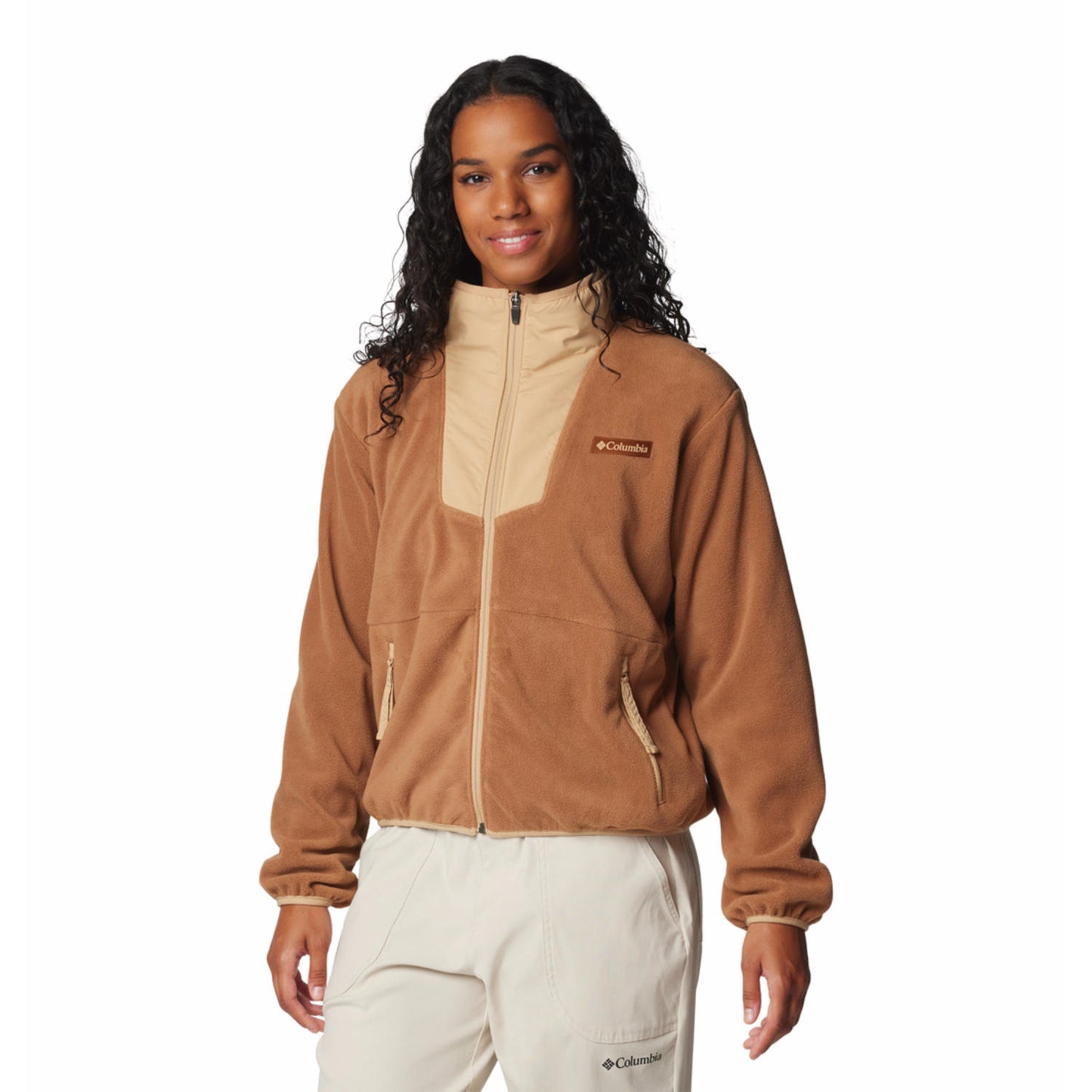 Columbia Womens Brown Sequoia Grove Full Zip Fleece
