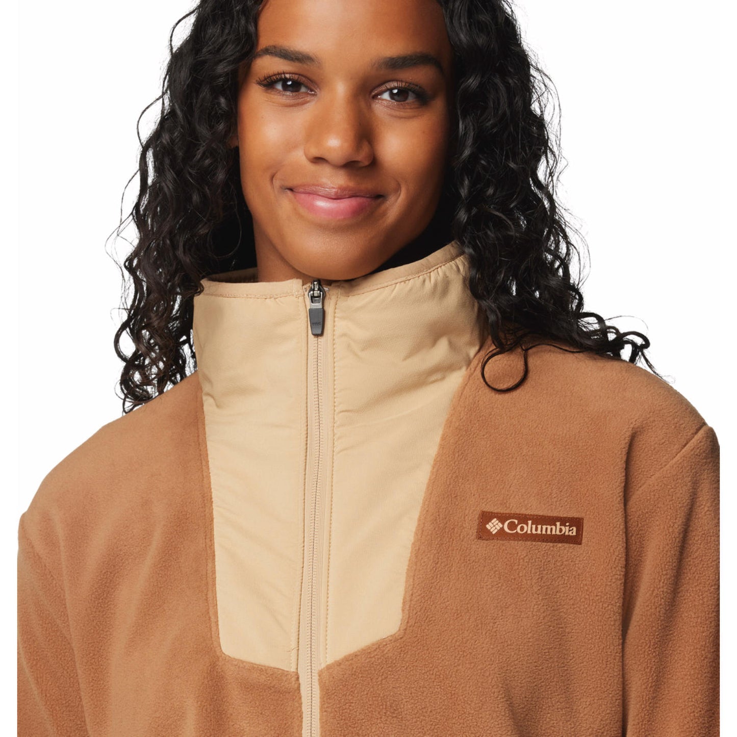 Columbia Womens Brown Sequoia Grove Full Zip Fleece