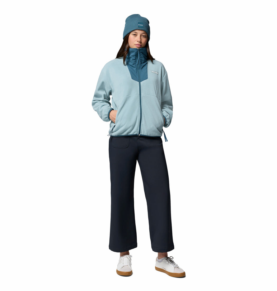 Columbia Women Blue Sequoia Grove Fleece Jacket
