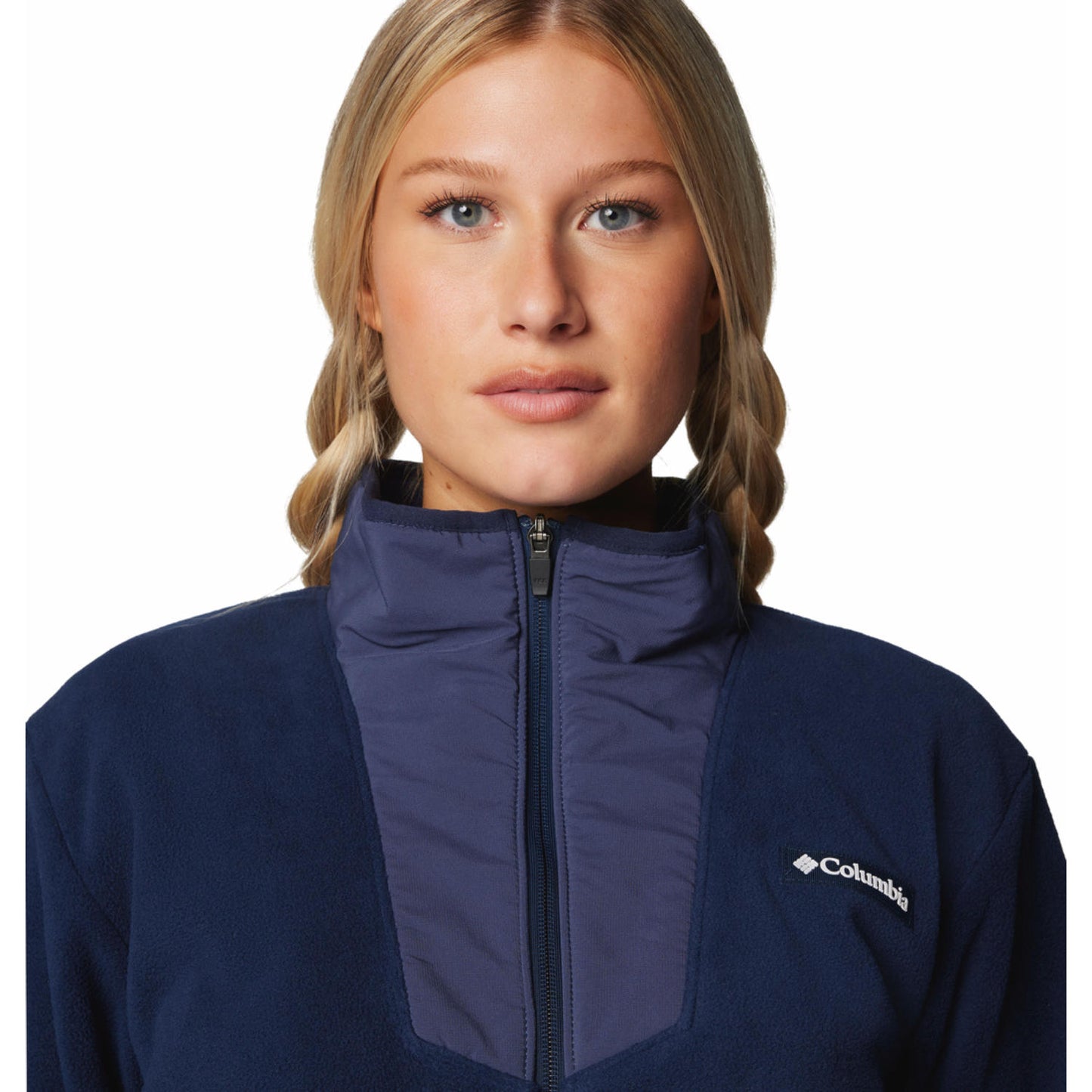 Columbia Womens Blue Sequoia Grove Full Zip Fleece