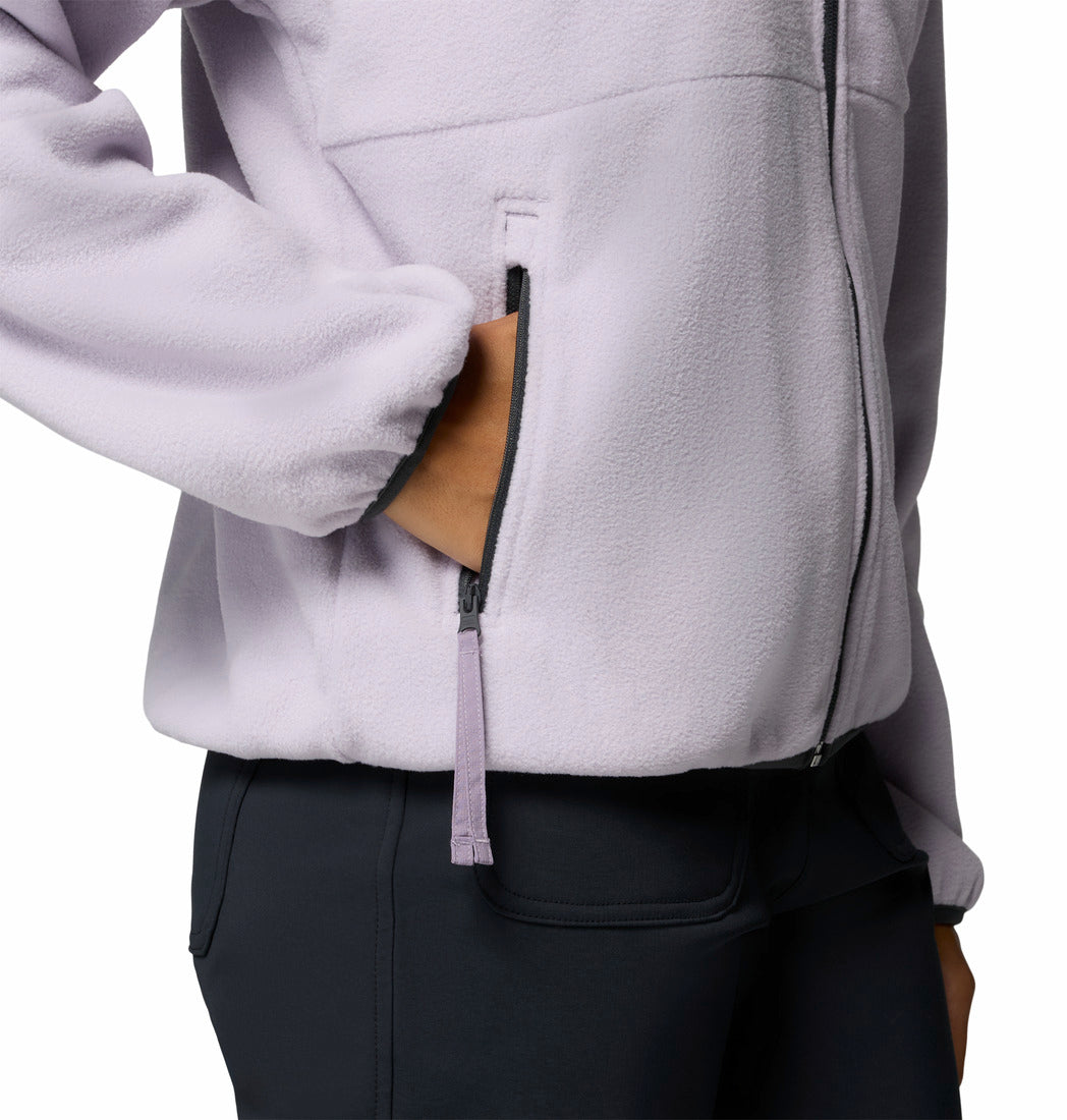 Columbia Women Purple Sequoia Grove Fleece Jacket