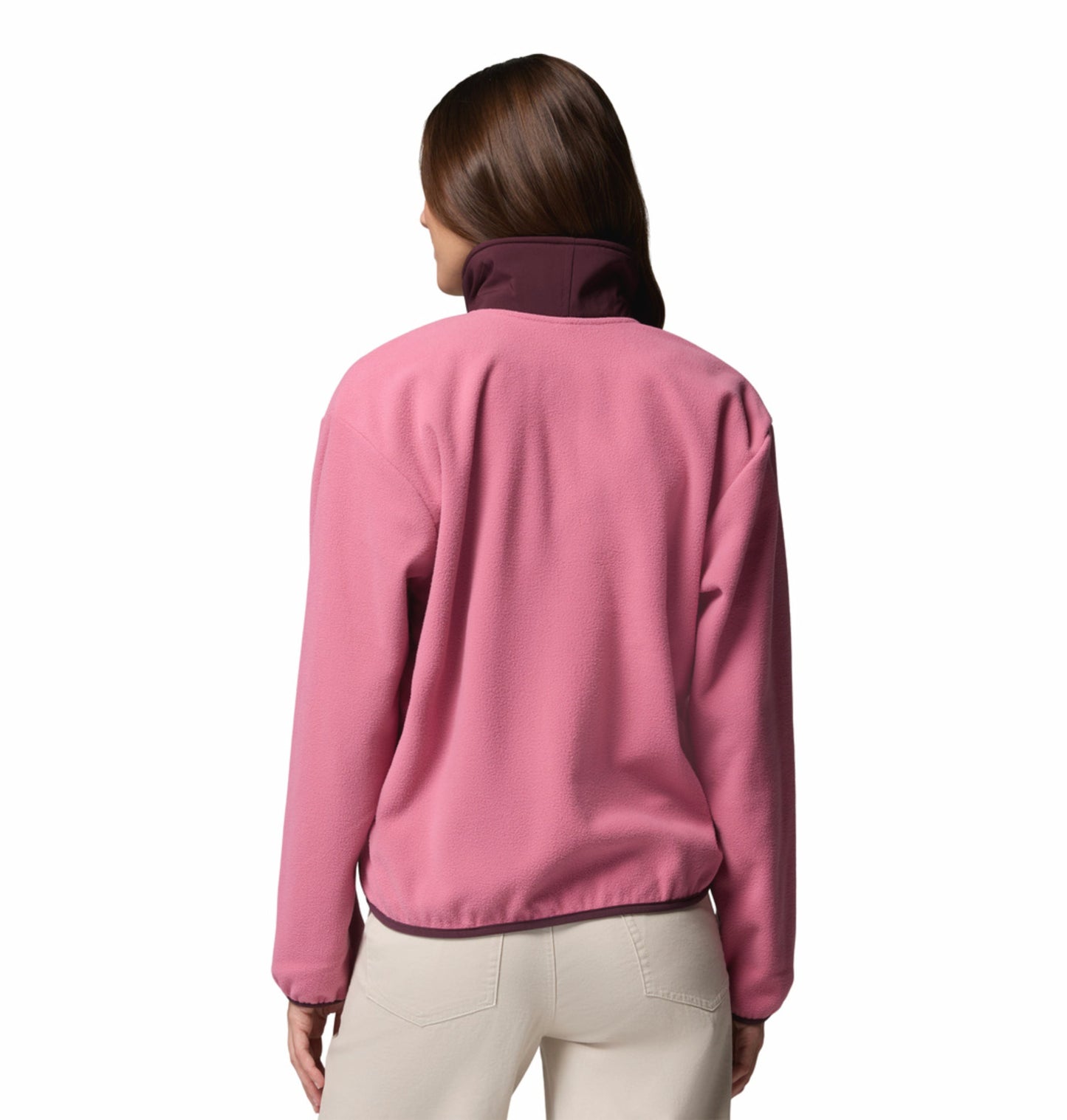 Columbia Women Pink Sequoia Grove Fleece Jacket