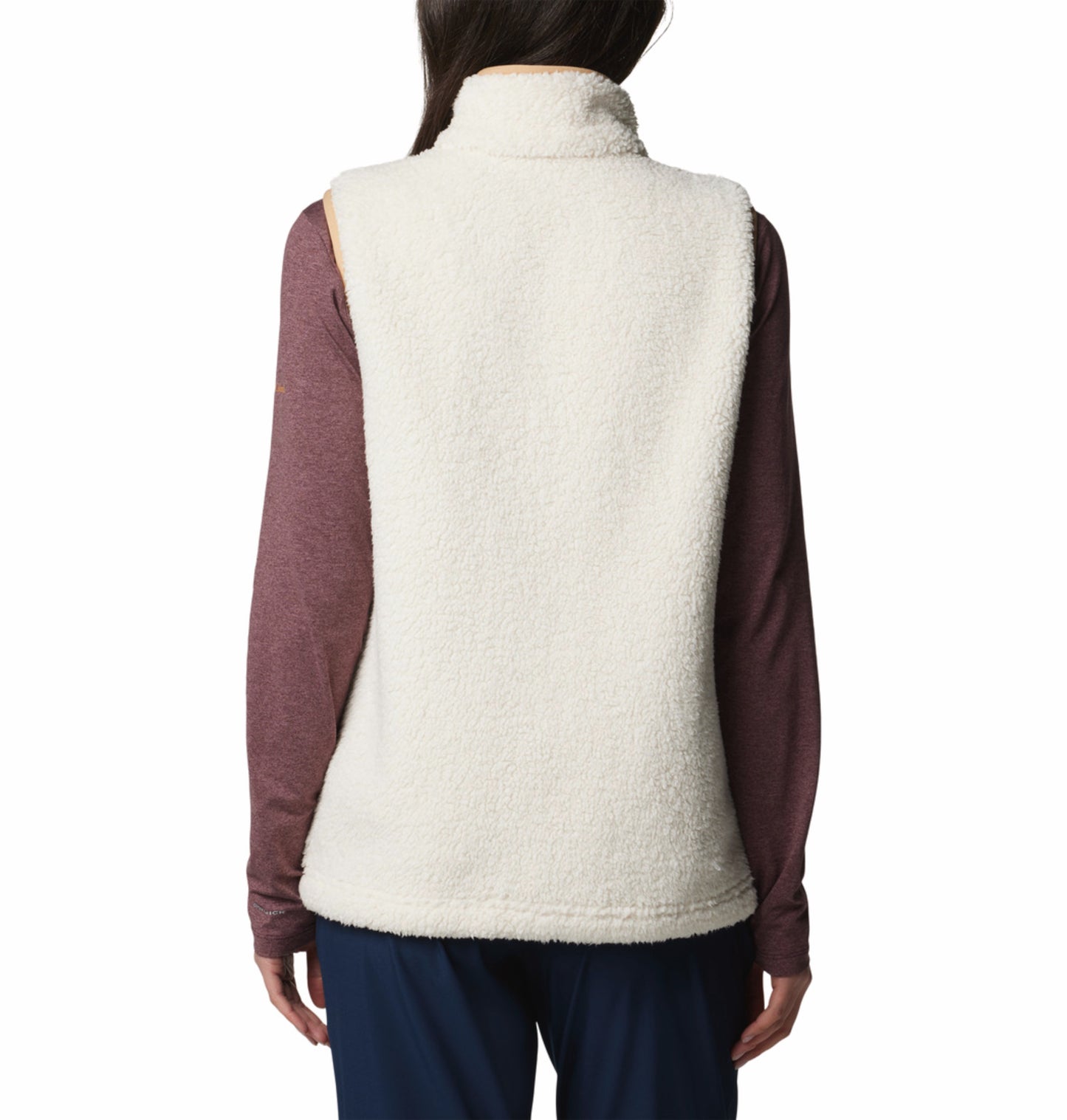 Columbia Women White West Bend II Fleece Vest
