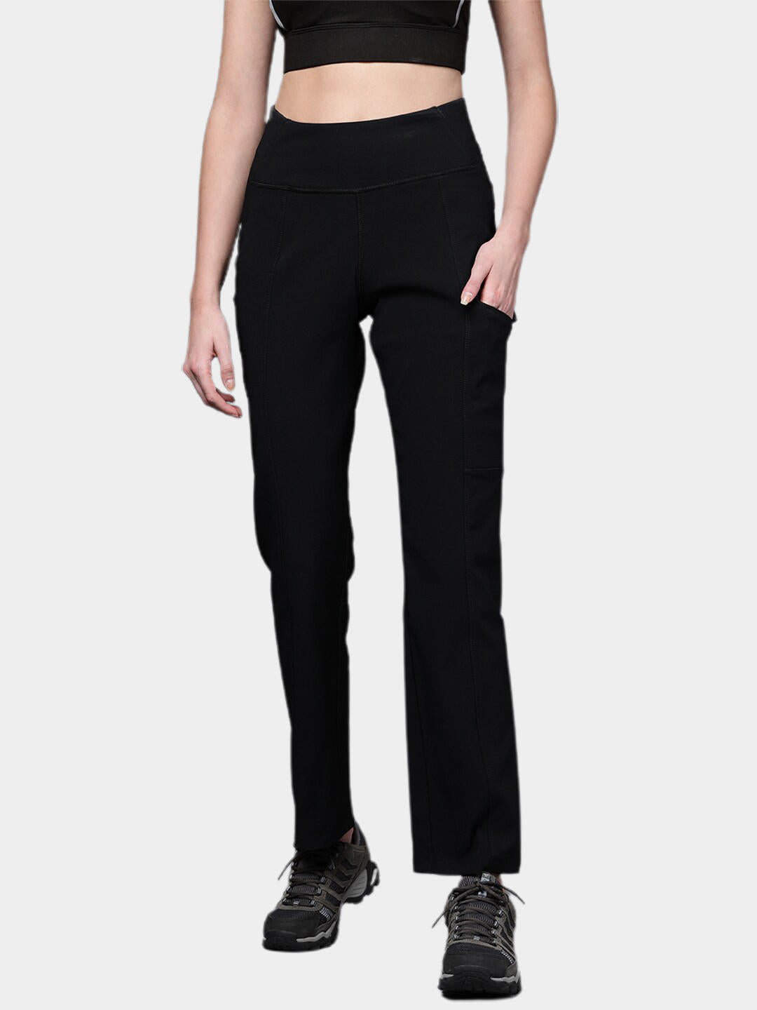 Columbia Women Black Back Beauty Highrise Warm Winter Pant