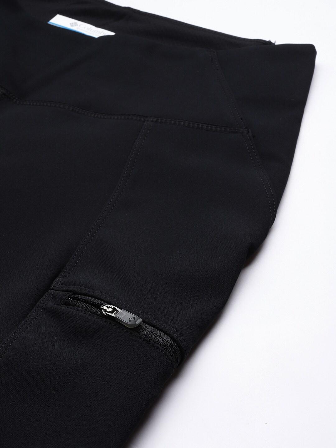 Columbia Women Black Back Beauty Highrise Warm Winter Pant