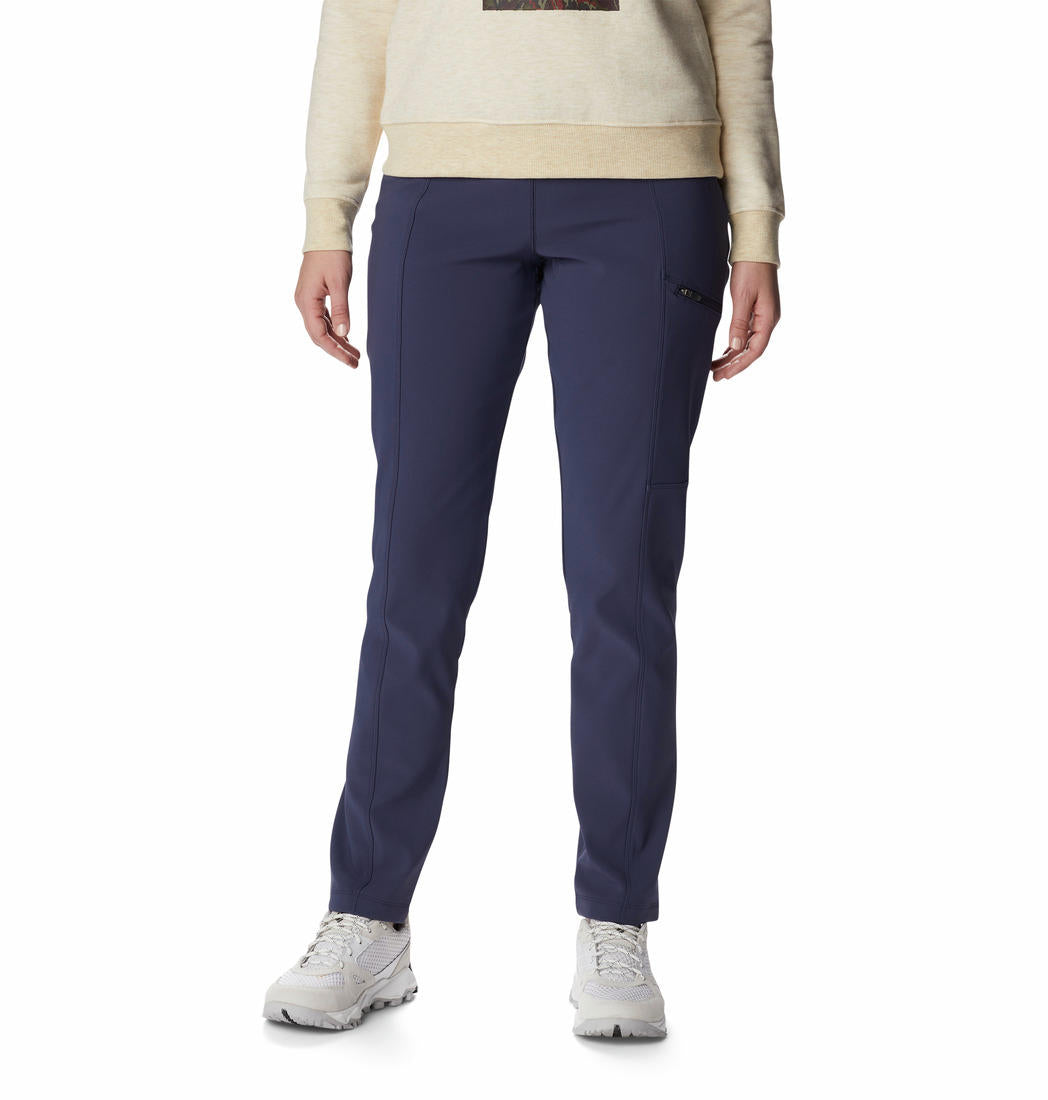 Columbia Women Blue Back Beauty Highrise Warm Winter Pant