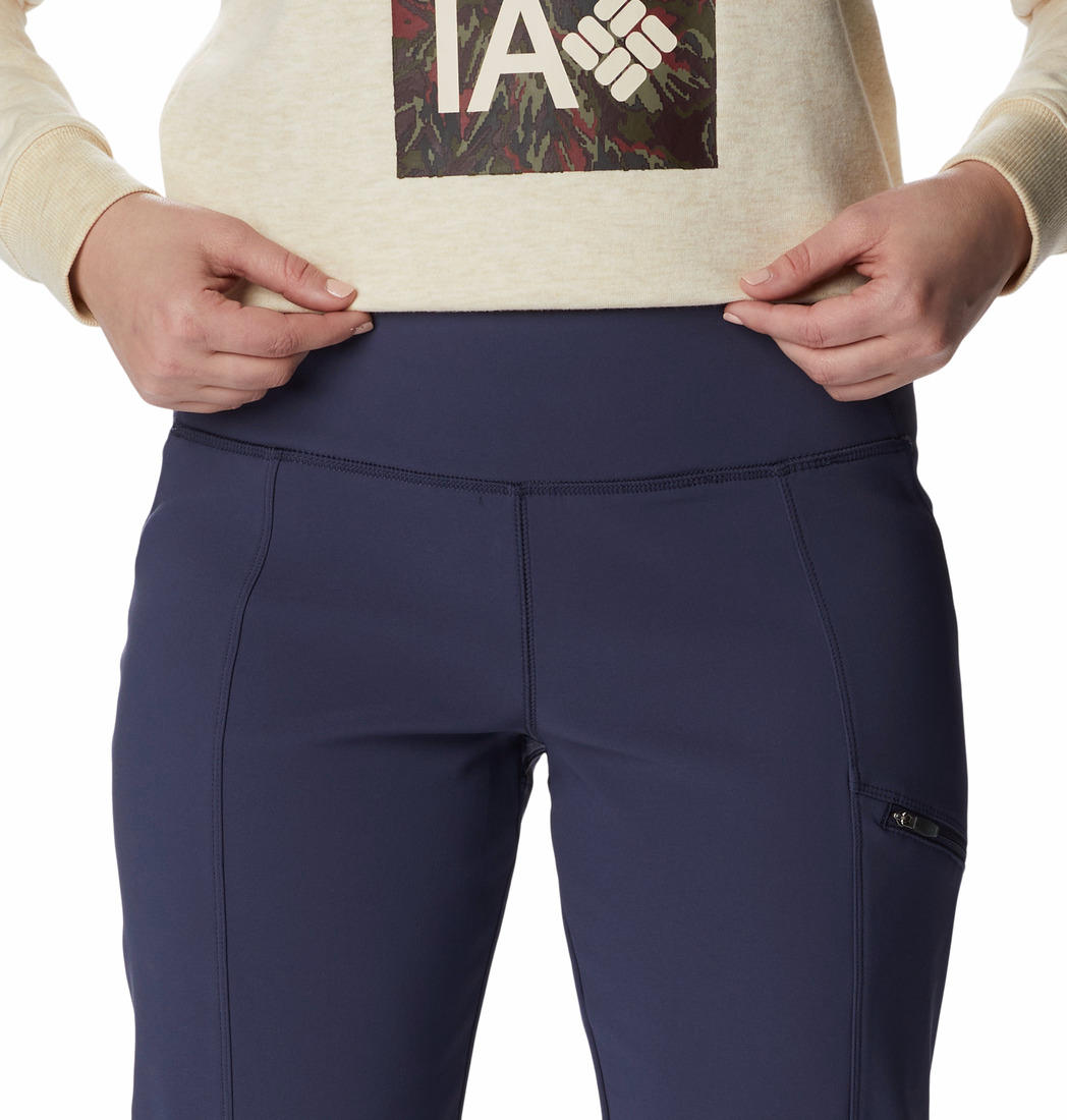 Columbia Women Blue Back Beauty Highrise Warm Winter Pant