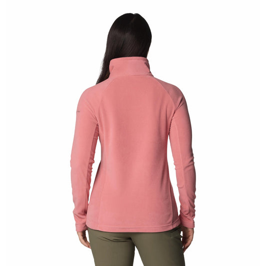 Columbia Women Pink Glacial IV Half Zip Fleece