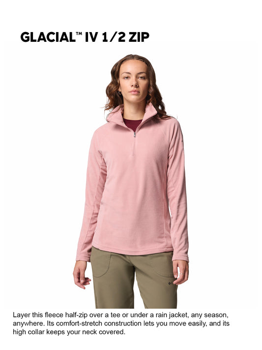 Columbia Women Pink Glacial IV Fleece Jacket