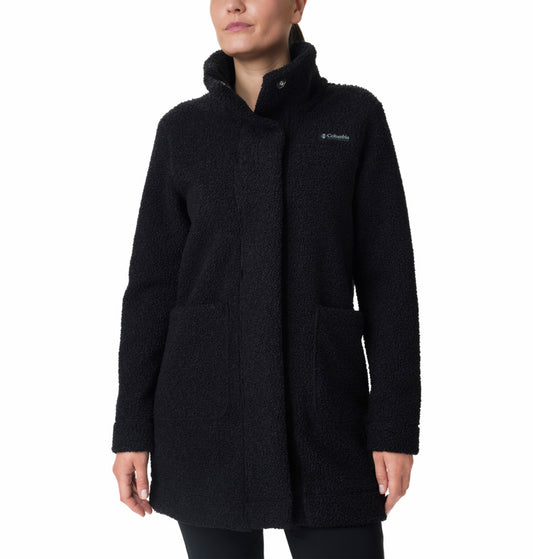 Columbia Women Black Panorama Fleece Jacket