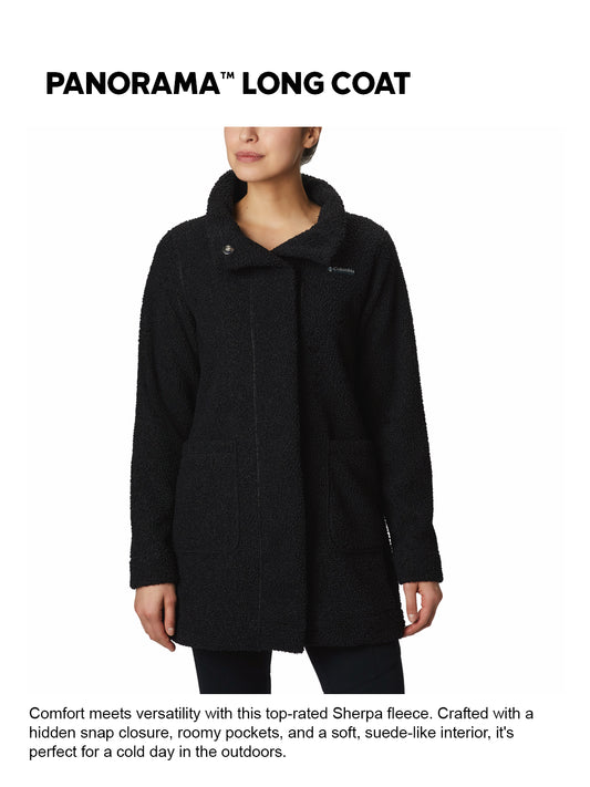 Columbia Women Black Panorama Fleece Jacket
