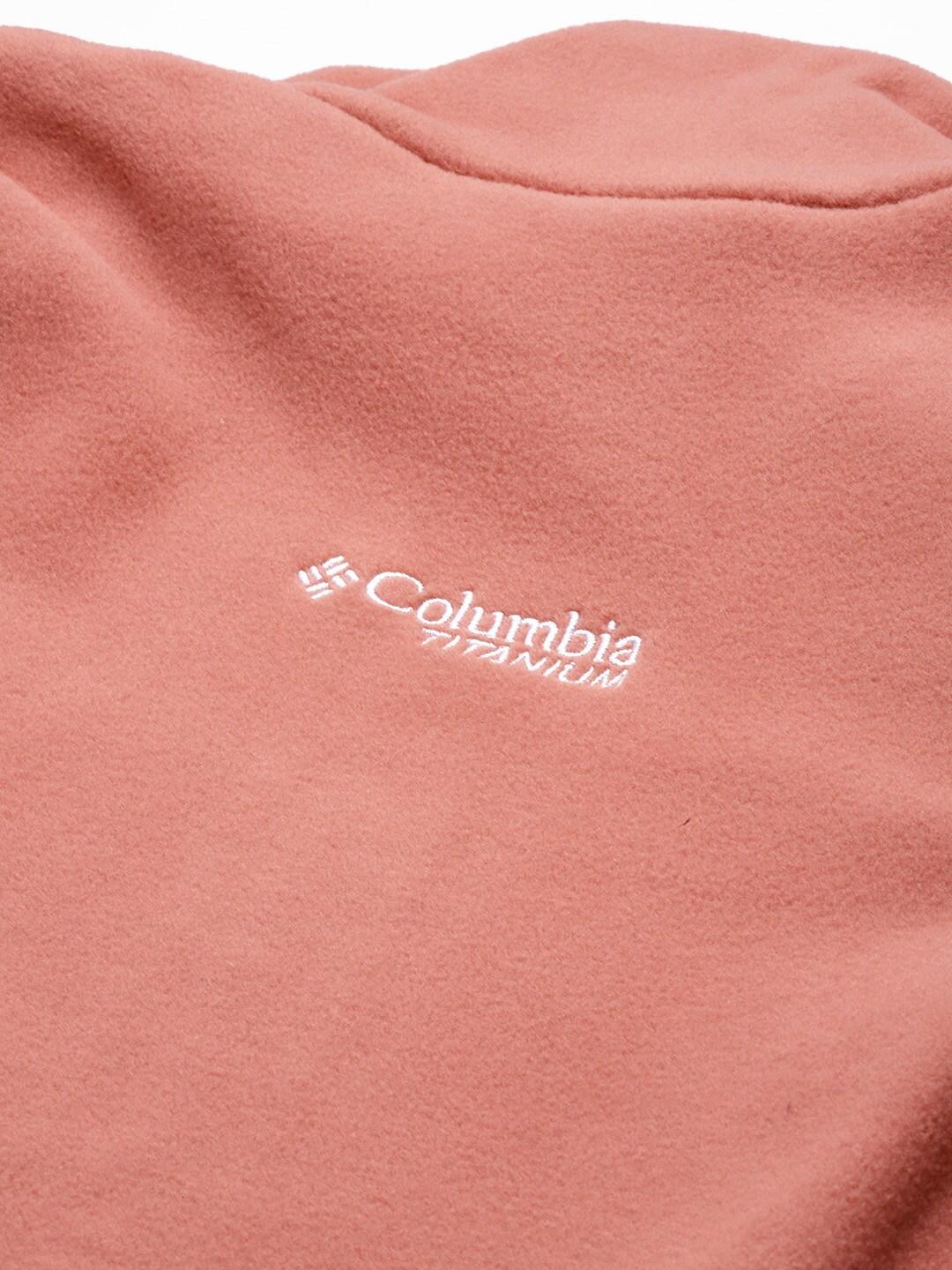 Columbia Women Red Titan Pass 2.0 II Fleece Jacket