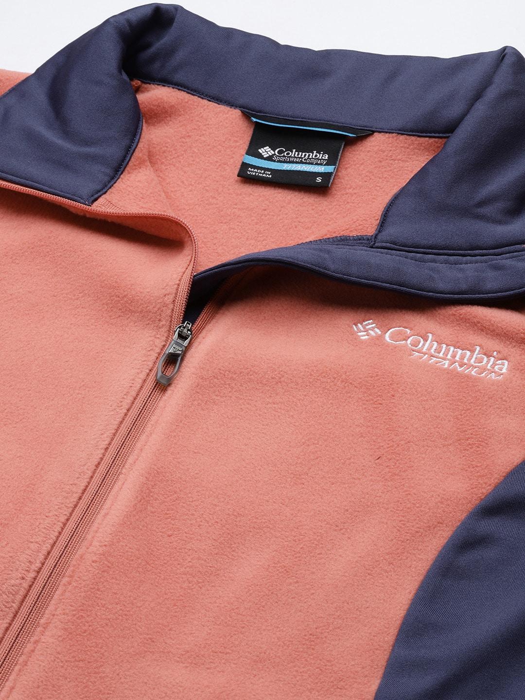 Columbia Women Red Titan Pass 2.0 II Fleece Jacket