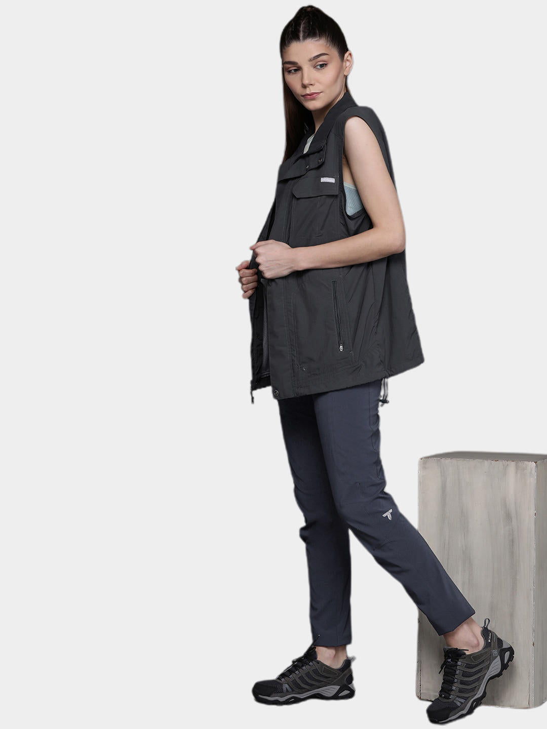 Columbia Women Blue W Titan Pass Pant