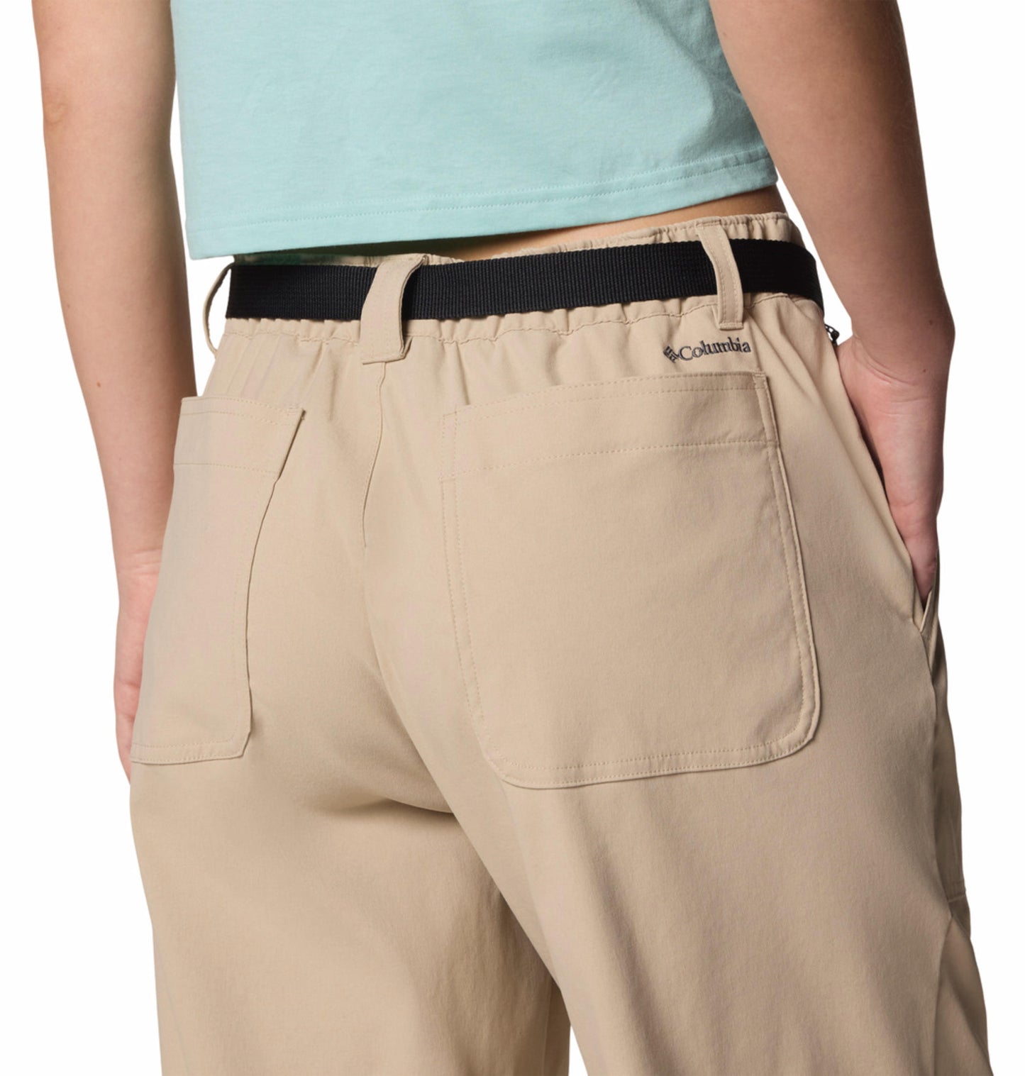 Columbia Womens Beige Omni-Shield Brea Falls Nylon Pant