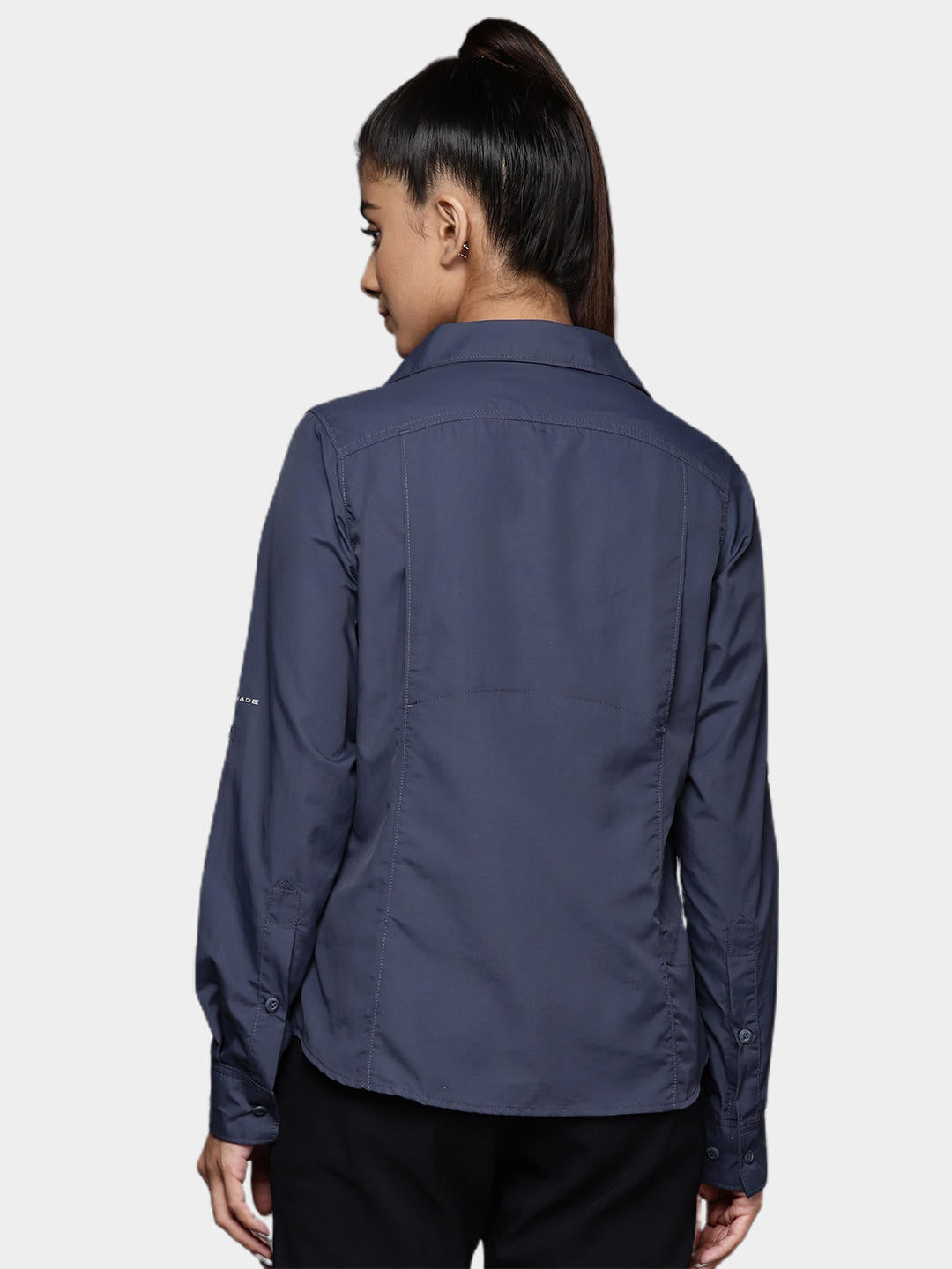 Columbia Women Blue Silver Ridge 2.0 Long Sleeve Shirts