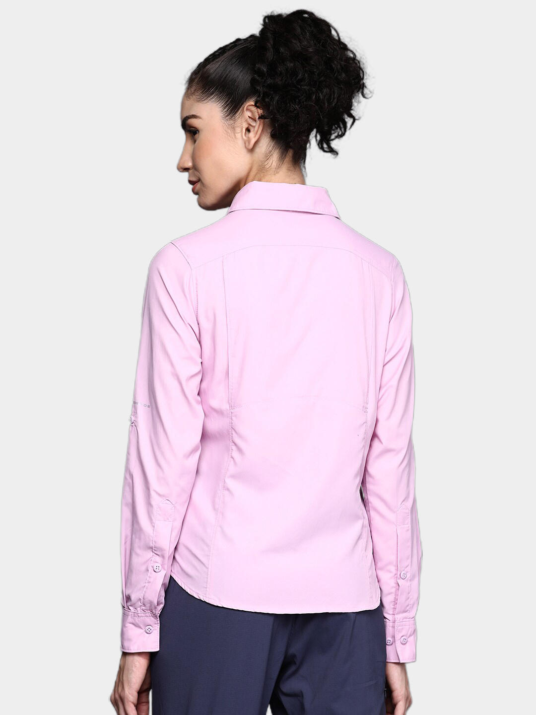 Columbia Women Purple Silver Ridge 2.0 Long Sleeve Shirts