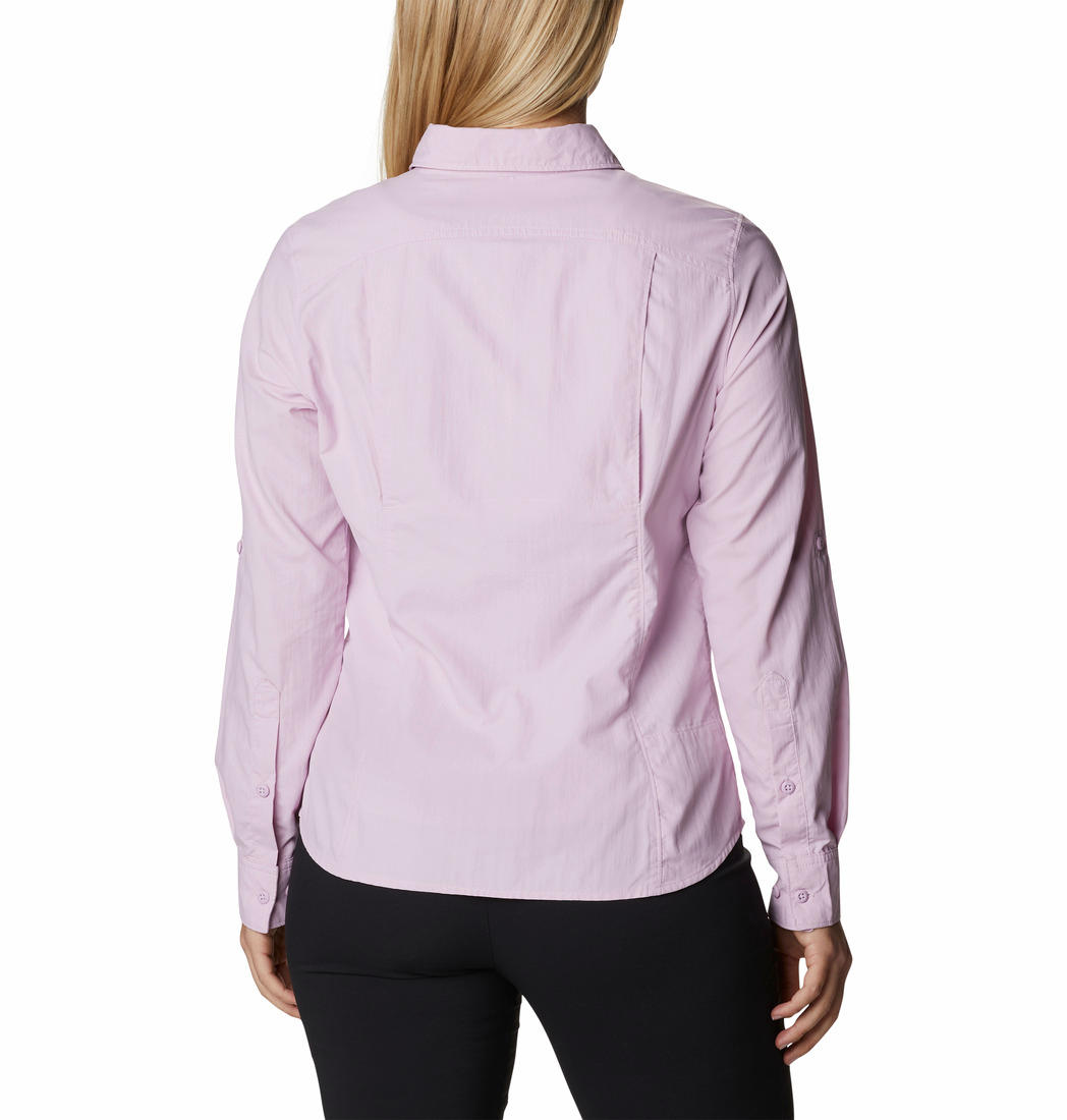 Columbia Women Purple Silver Ridge 2.0 Long Sleeve Shirts