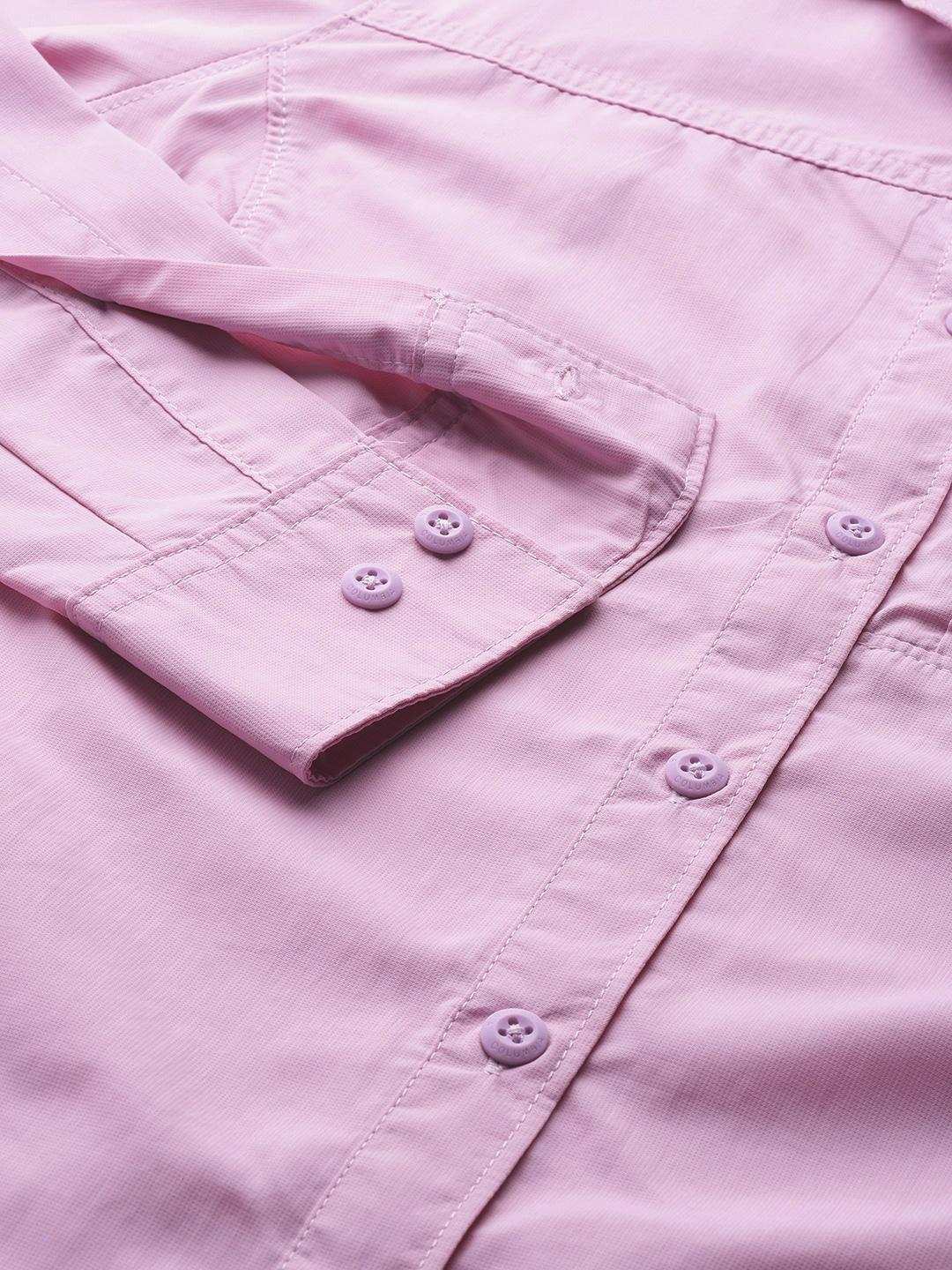 Columbia Women Purple Silver Ridge 2.0 Long Sleeve Shirts