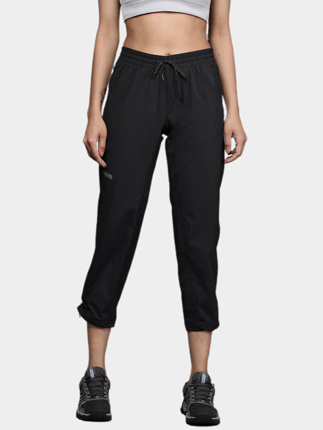 Columbia Women Black W Titan Pass Lightweight Pant