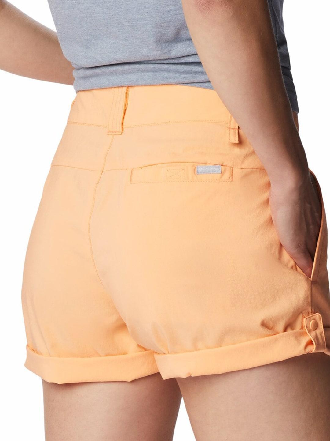 Columbia Women Peach Silver Ridge Utility Shorts