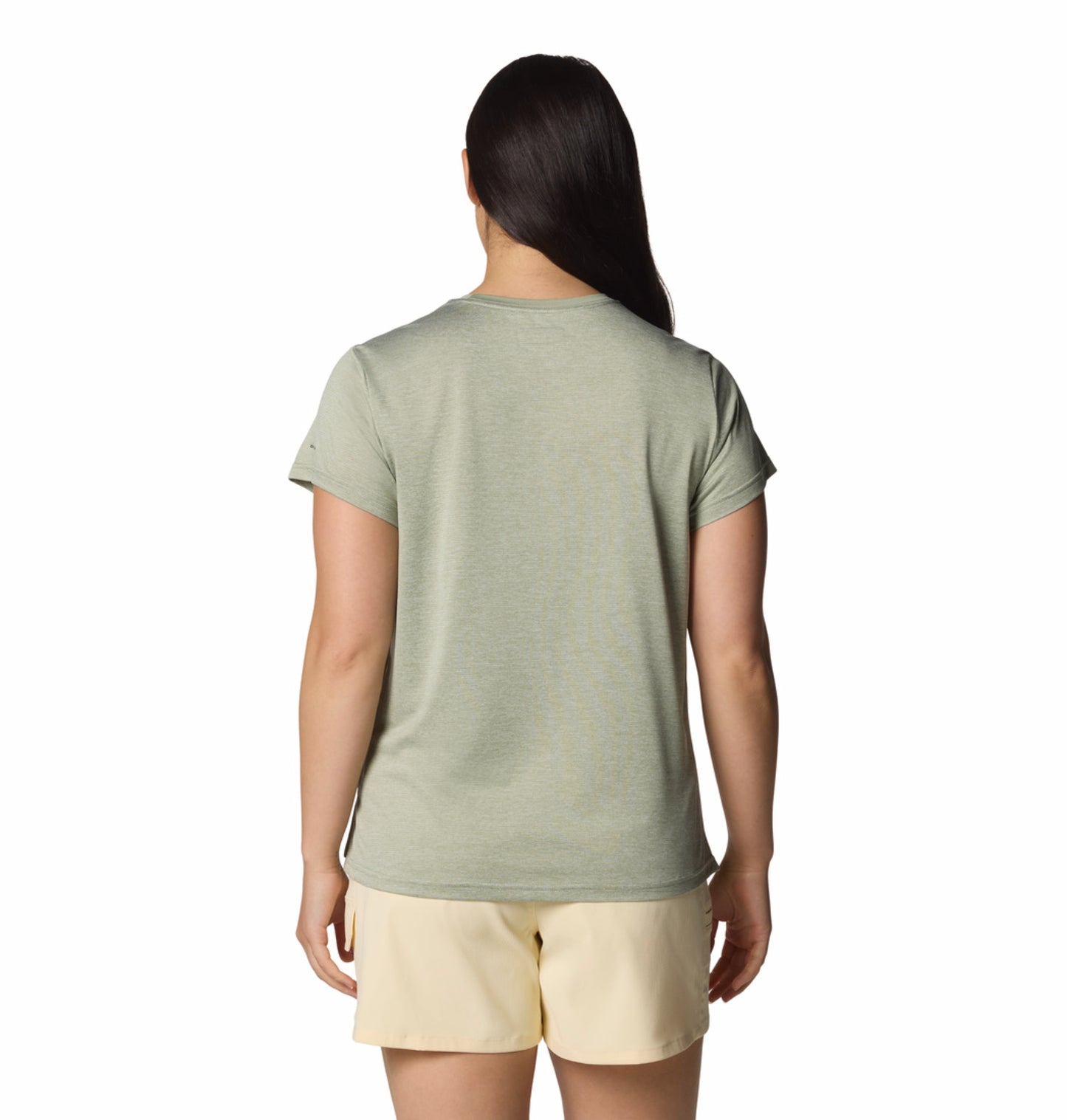Columbia Women Green Omni-Wick BlueVista Hill Tshirt