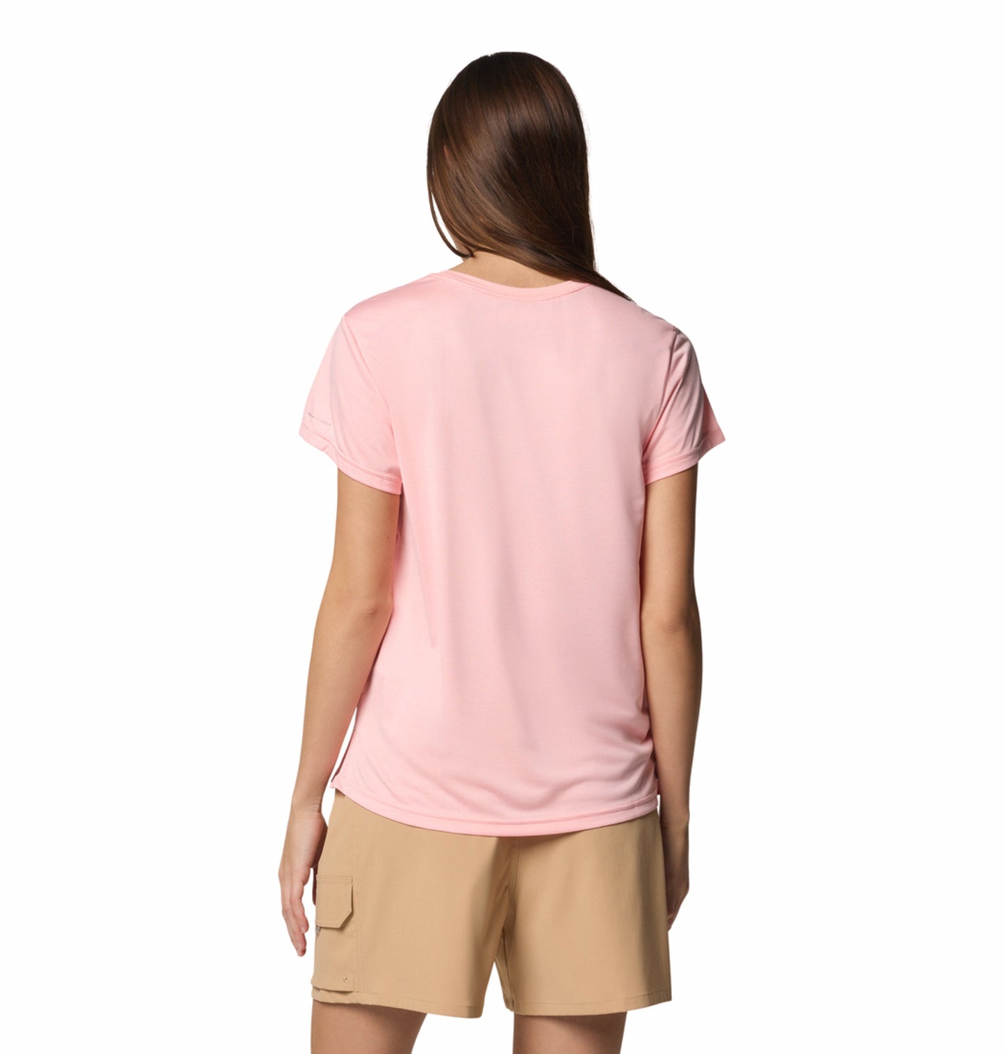 Columbia Women's Pink Omni-Wick BlueVista Hill Performance T-Shirt