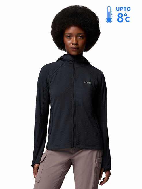 Columbia Women Black Omni-Heat Arctic Crest Fleece Jacket