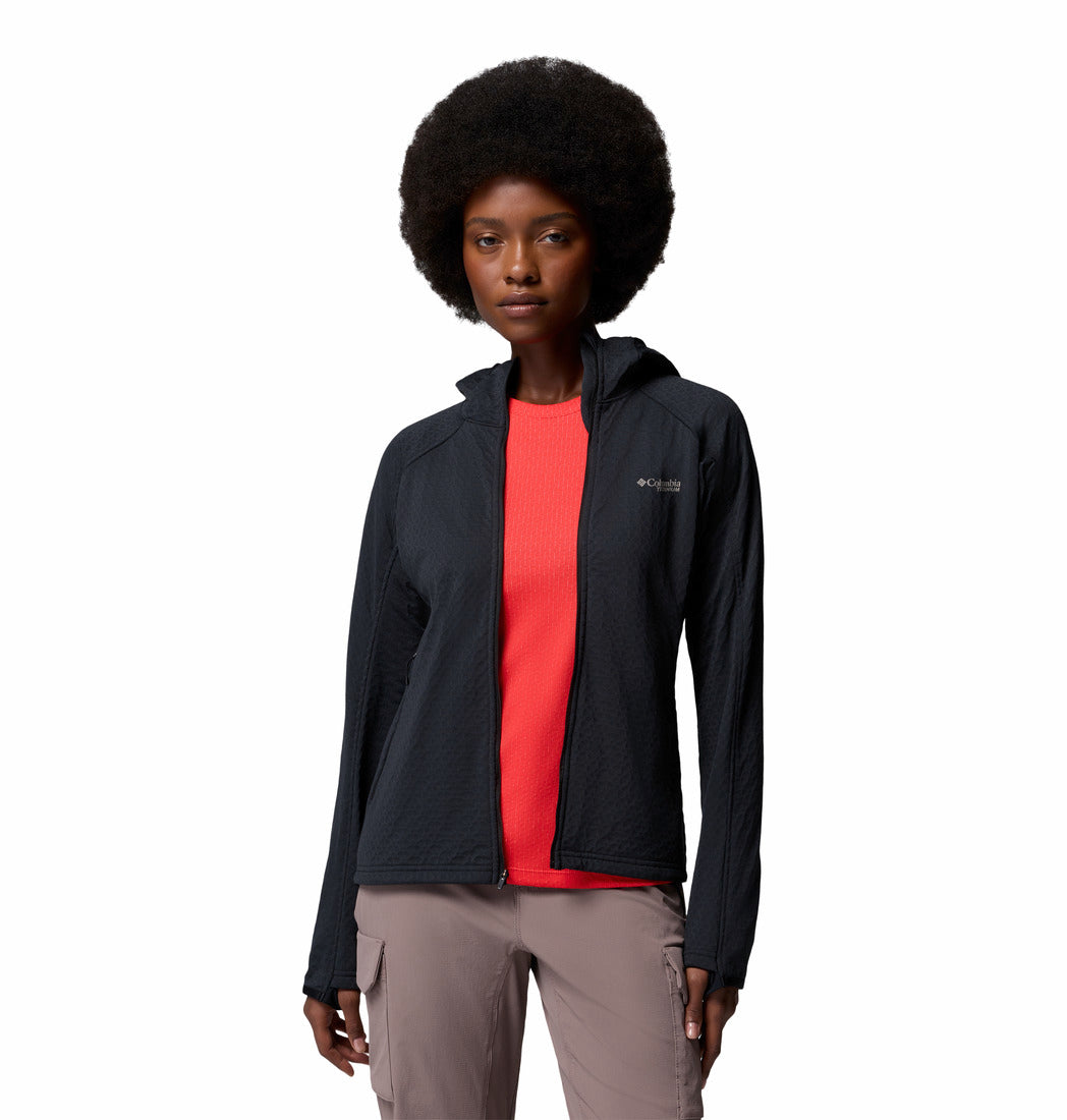 Columbia Women Black Omni-Heat Arctic Crest Fleece Jacket
