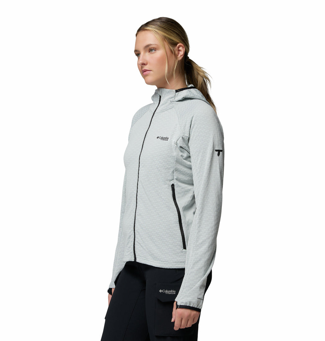 Columbia Women Green Omni-Heat Arctic Arctic Crest Fleece Jacket