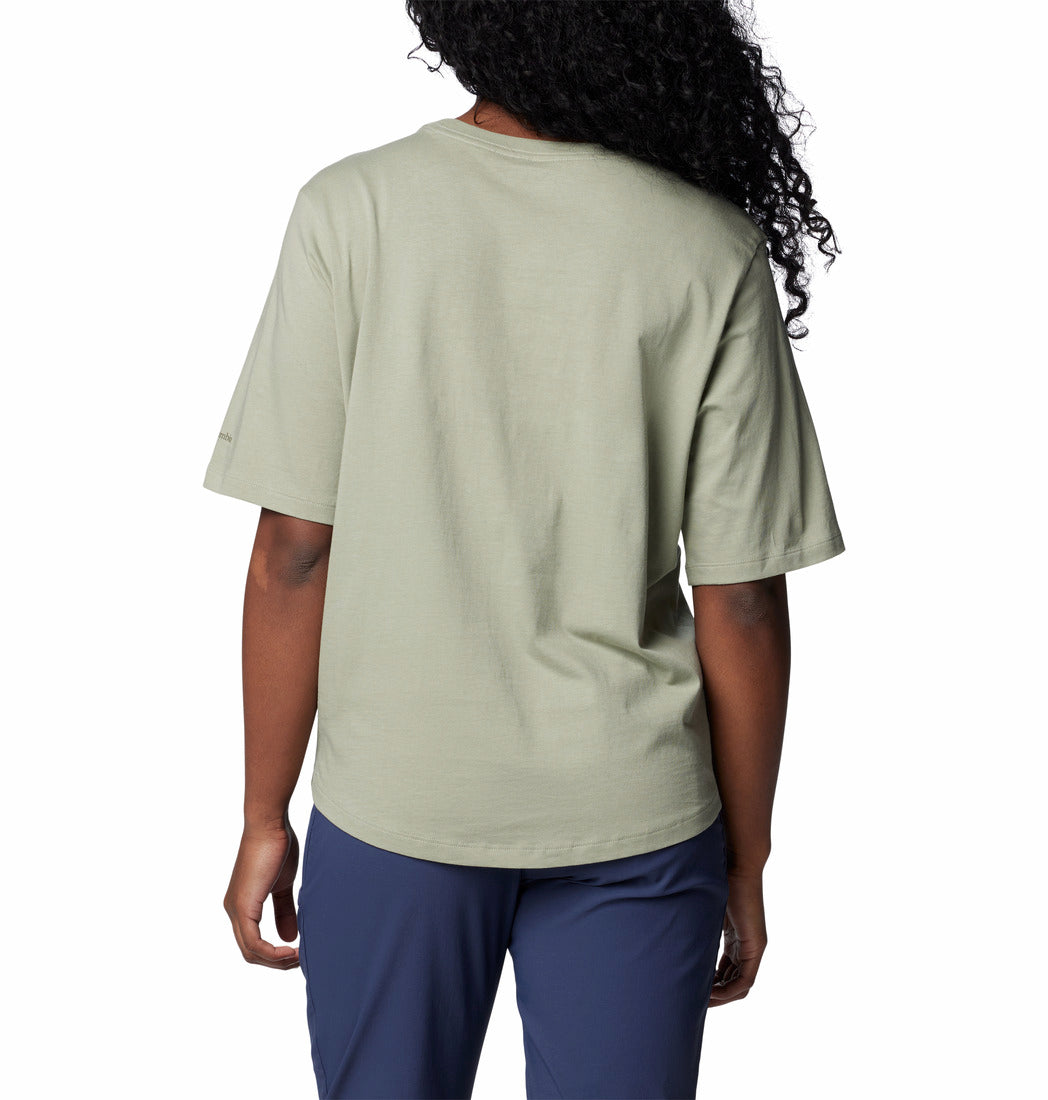 Columbia Women Green North Cascades Relaxed Tee
