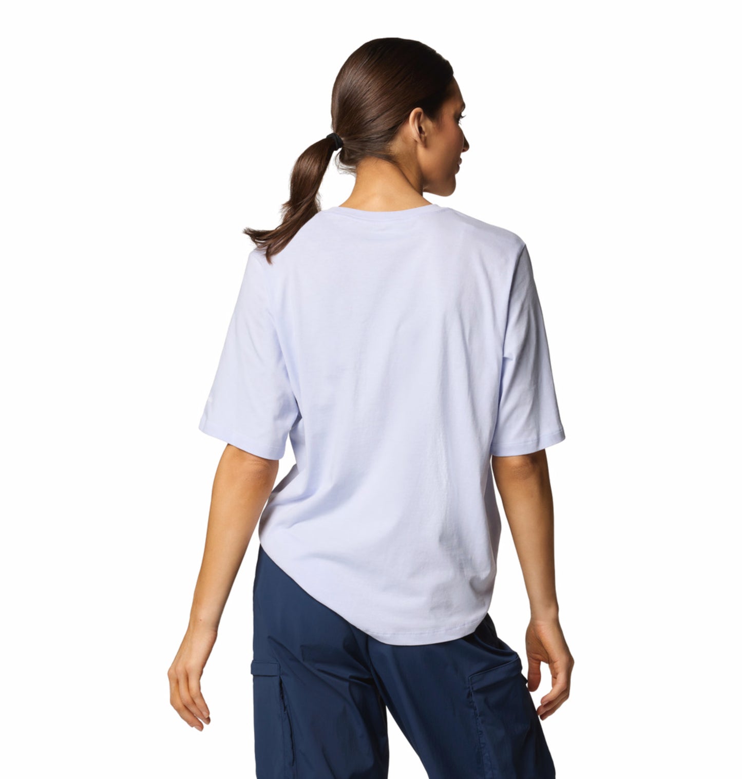 Columbia Women Purple North Cascades Relaxed Tee