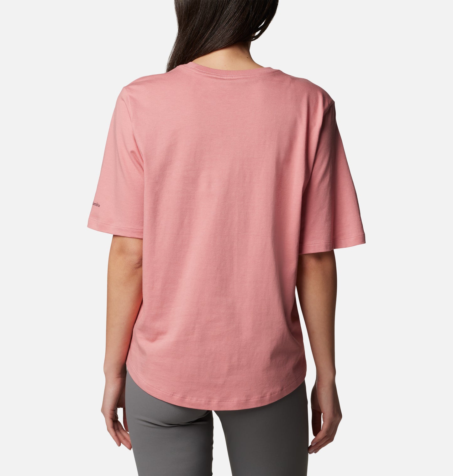 Columbia Women Pink North Cascades Relaxed Tee