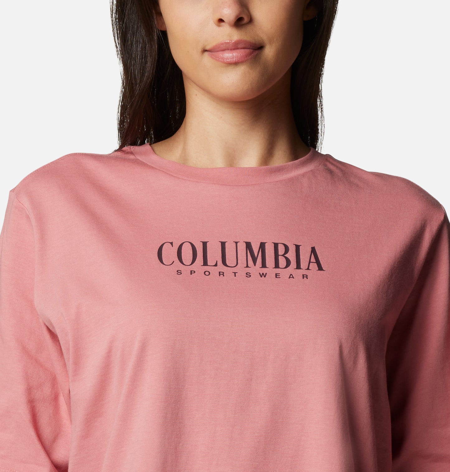 Columbia Women Pink North Cascades Relaxed Tee