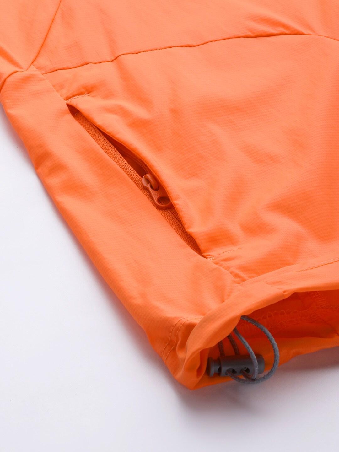 Columbia Women Orange W Titan Pass Lightweight 1/2 Zip Shirts